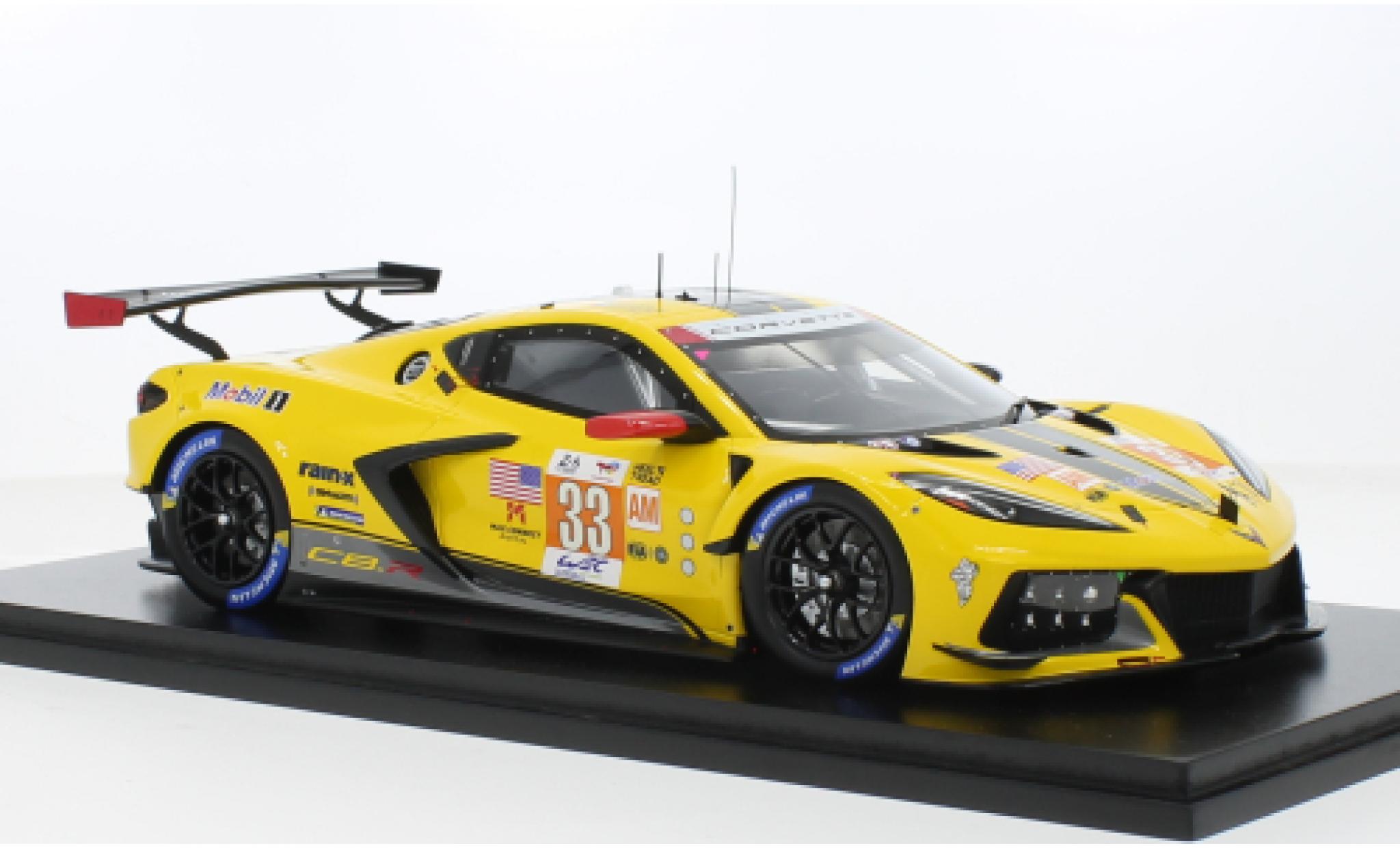 Chevrolet Corvette 1/18 Spark C8.R No.33 Racing 24h Le Mans 2023 1:18 modelauto