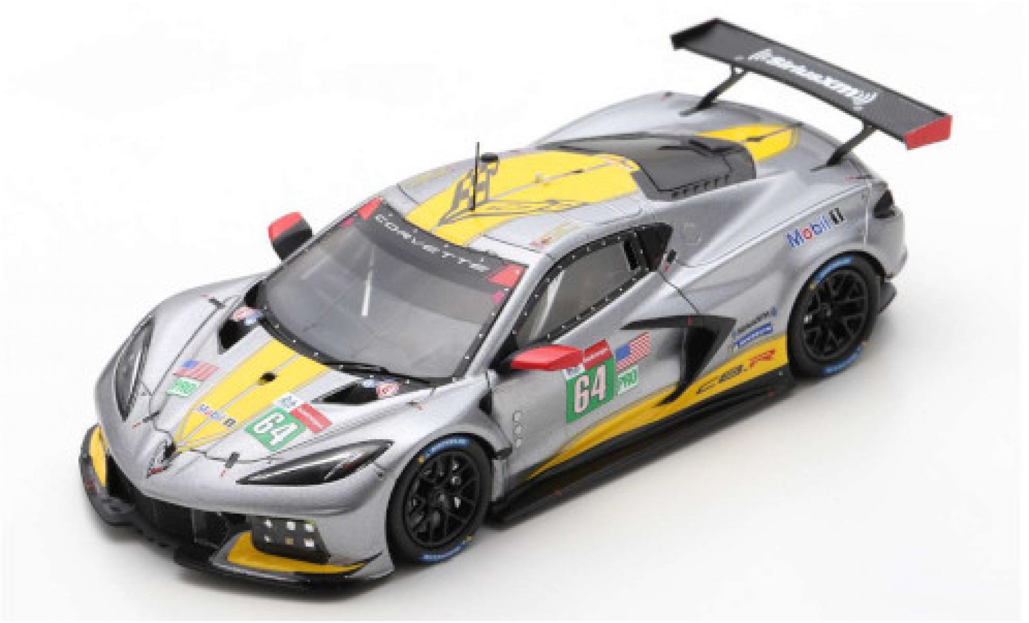 Chevrolet Corvette 1/43 Spark C8.R No.64 Racing 24h Le Mans 2021 T.Milner/N.Tandy/A.Sims modelauto