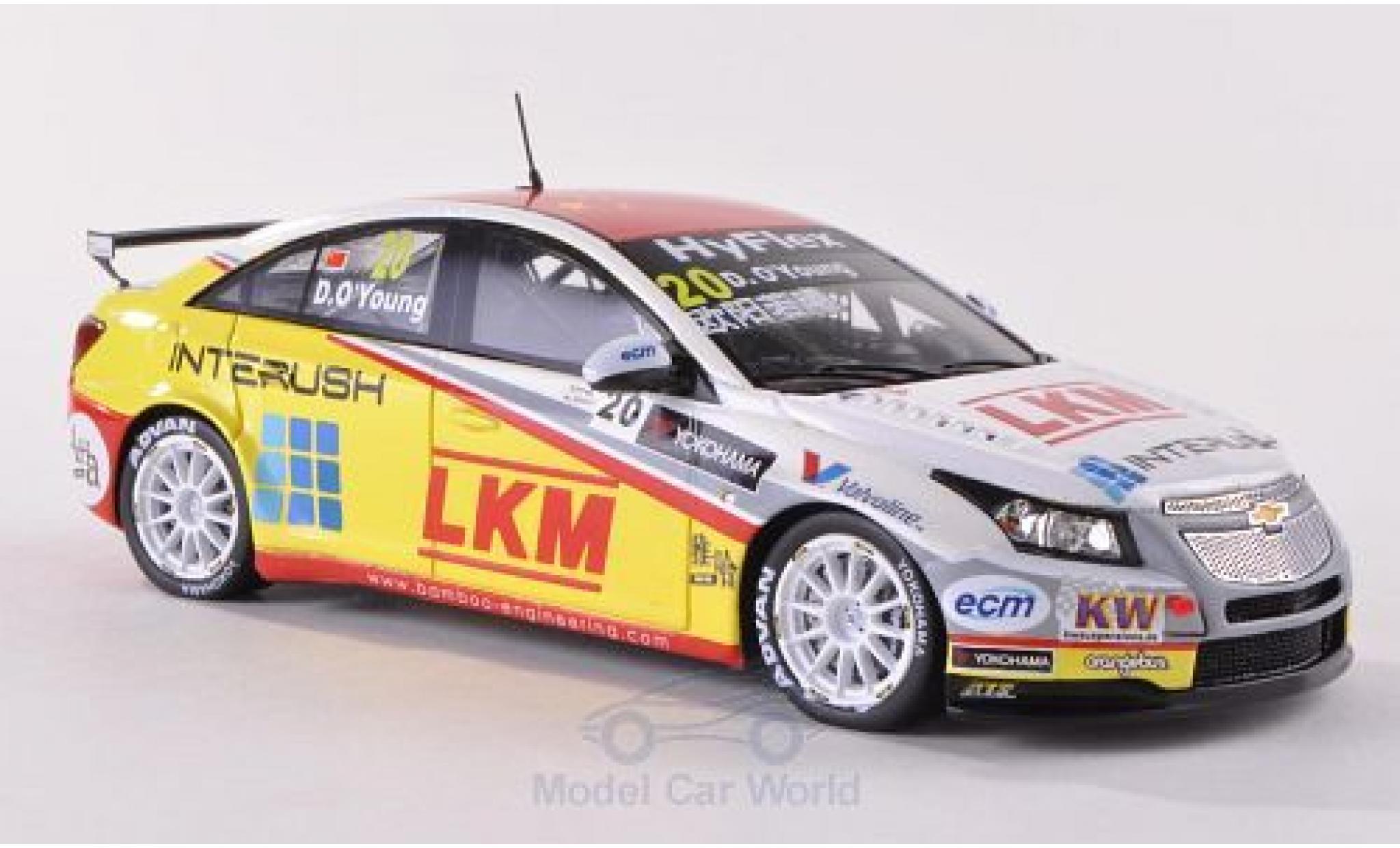 Chevrolet Cruze 2012 1/43 Spark 1.6T No.20 LKM WTCC Macau 2012 D.O Young modelauto