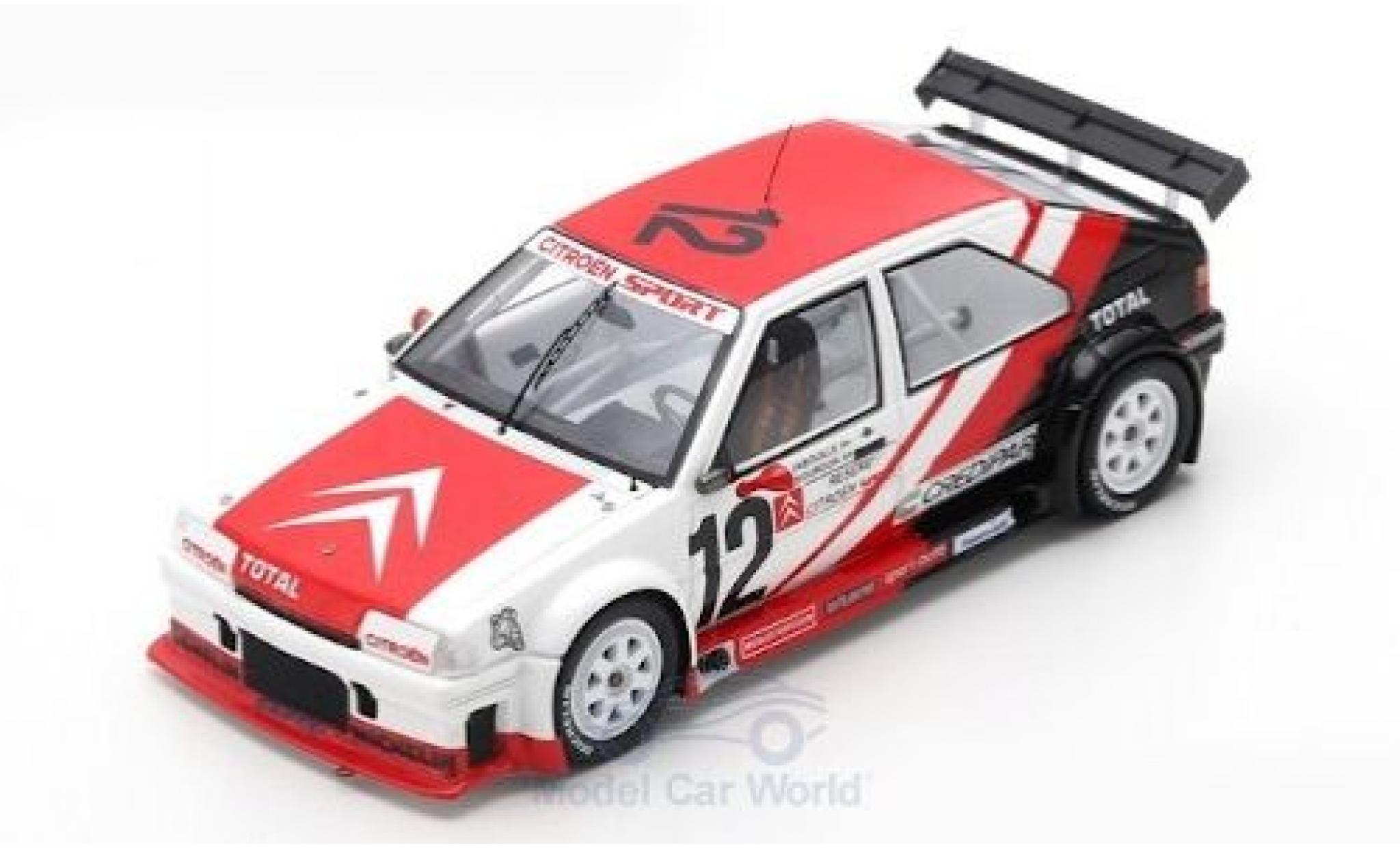 Citroen BX 1/43 Spark No.12 Supertourisme 1989 J-P.Jabouille/A.Bourdon modelauto