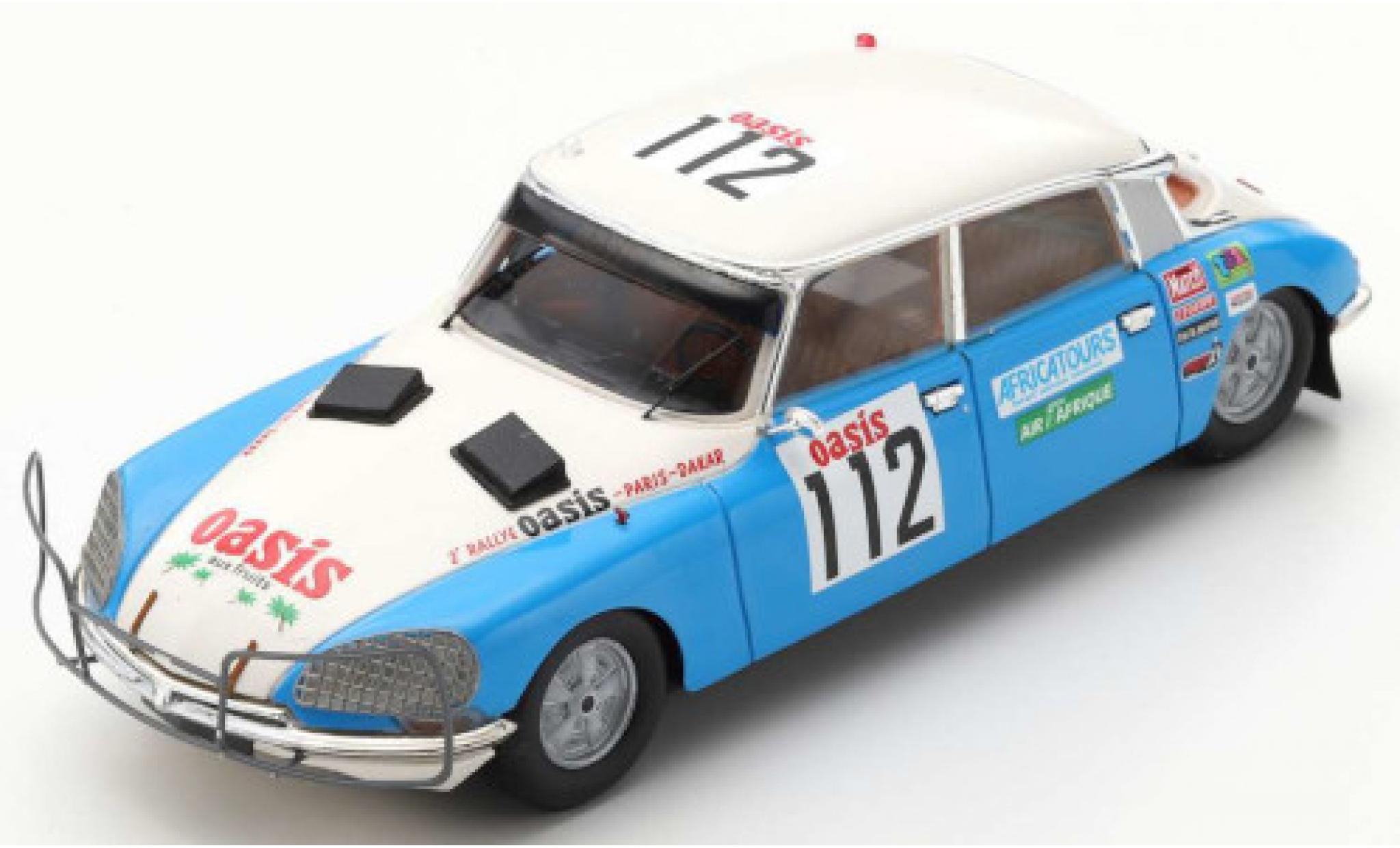 Citroen DS 1/43 Spark 23 No.112 Oasis Rallye Paris Dakar 1980 C.Delles/J-P.Lamy/A.Biron modelauto
