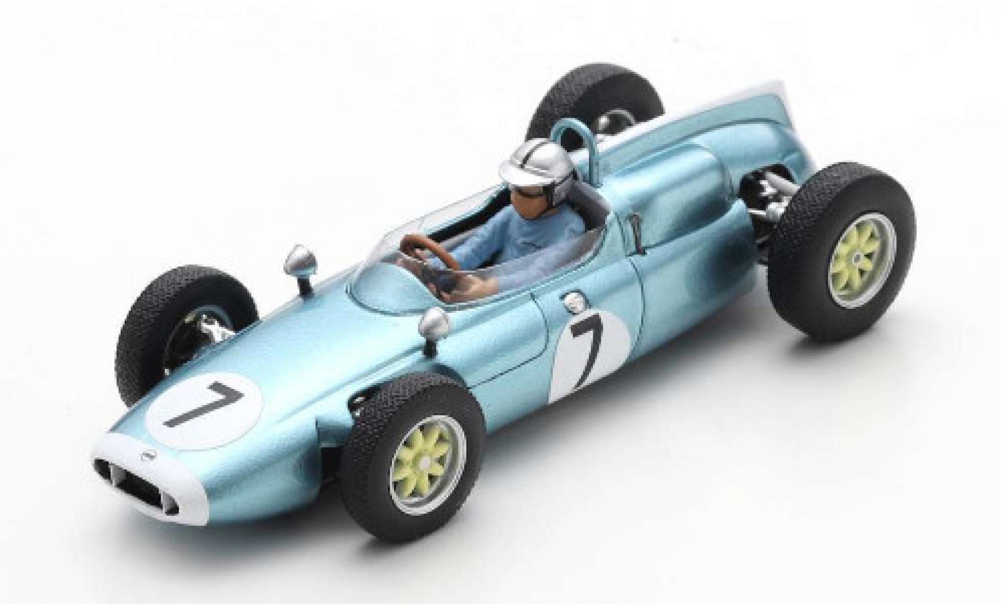 Cooper T53 1/43 Spark No.7 GP Solitude 1961 B.McLaren modelauto