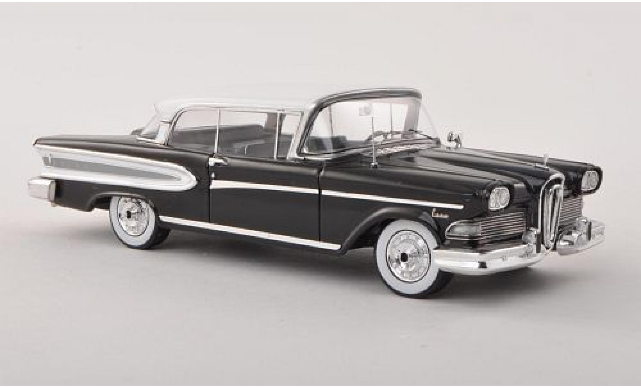 Edsel Citation 1/43 Spark 2-Door Hardtop Coupe zwart/wit 1958 modelauto