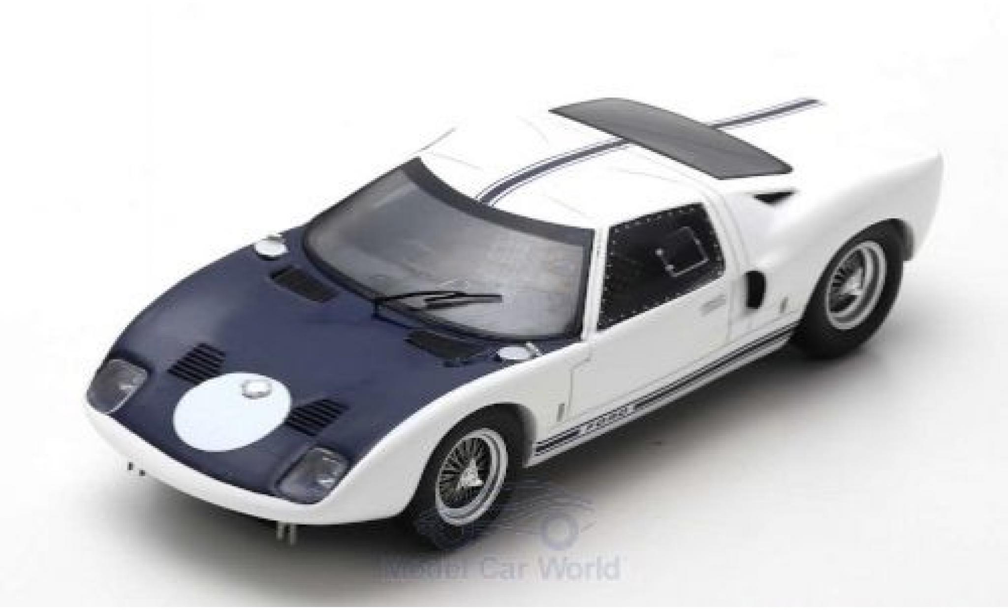 Ford GT 1/43 Spark RHD 1964 Pressefahrzeug modelauto
