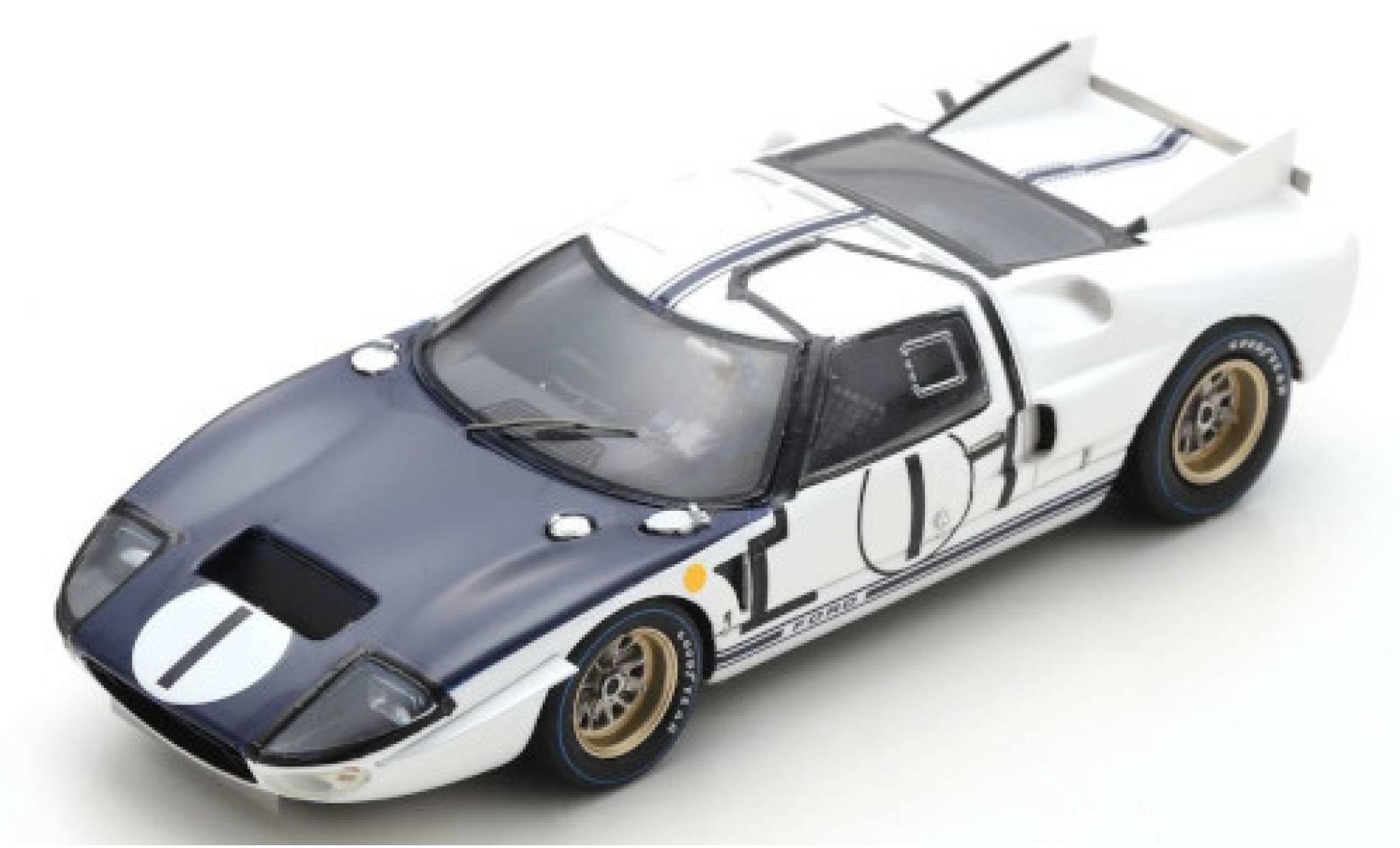 Ford GT40 1/43 Spark MK II RHD No.1 24h Le Mans 1965 K.Miles/B.McLaren modelauto