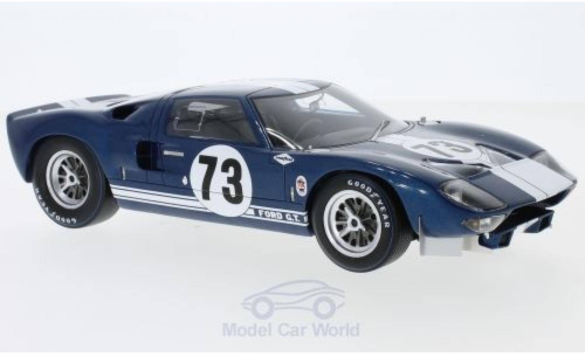 Ford GT40 1/18 Spark No.73 2000 Km. Daytona 1965 K.Miles/L.Ruby modelauto