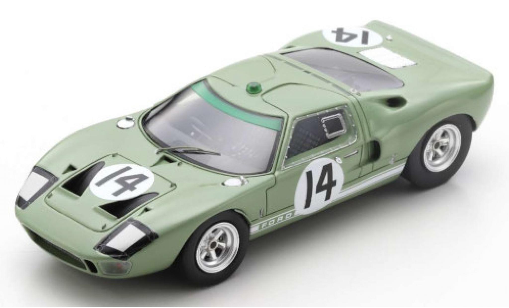 Ford GT40 1/43 Spark RHD No.14 24h Le Mans 1965 J.Whitmore/I.Ireland modelauto