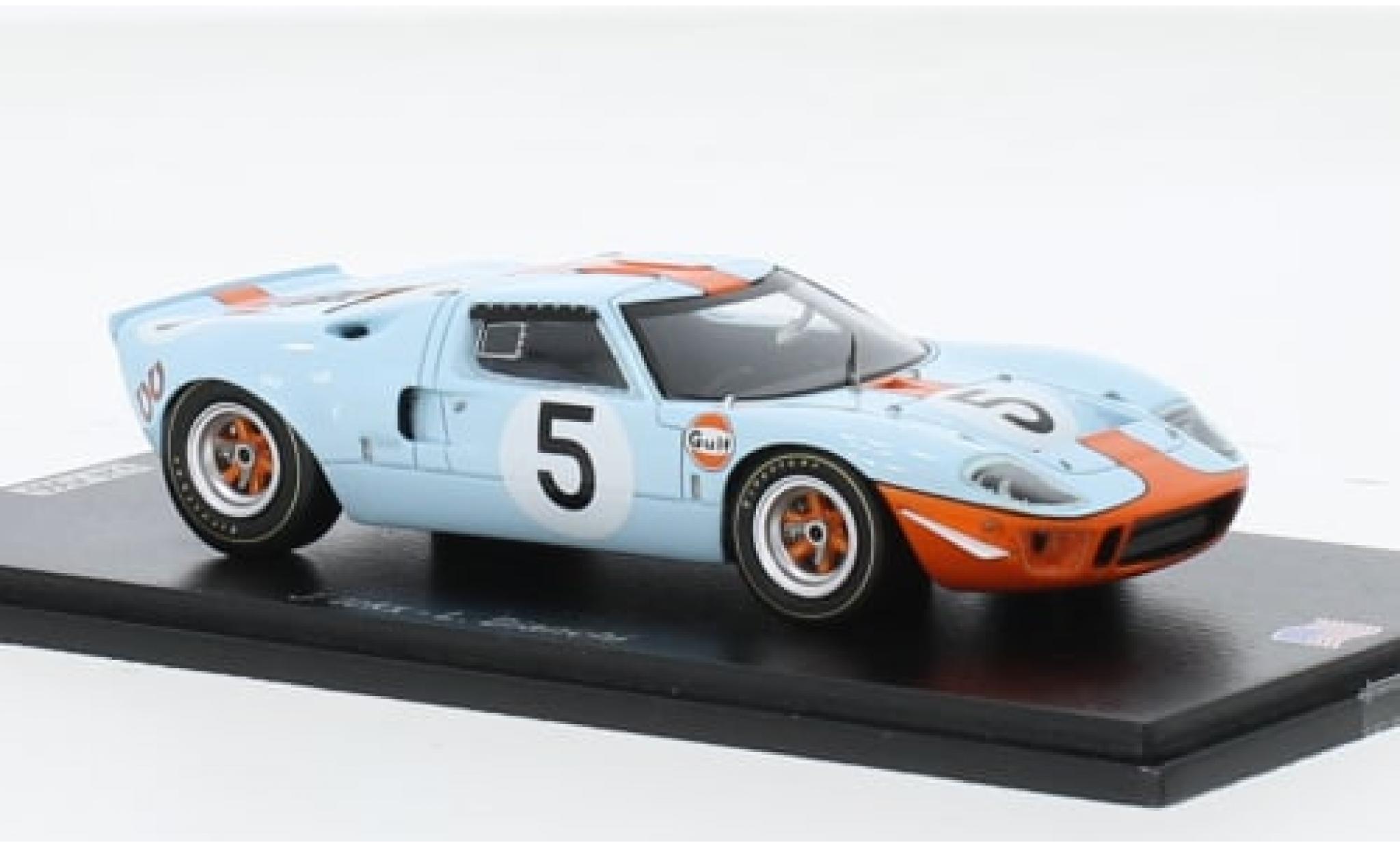Ford GT40 1/43 Spark RHD No.5 6h Watkins Glen 1968 1:43 modelauto