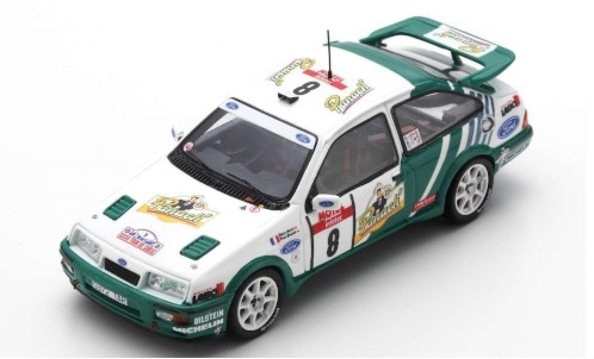 Ford Sierra 1/43 Spark RS Cosworth No.8 Rallye WM Tour de Corse 1988 D.Auriol/B.Occelli modelauto