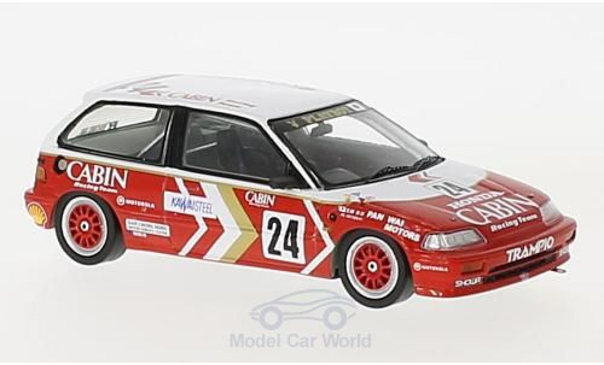 Honda Civic 1/43 Spark EF3 RHD No.24 Macau Guia Race 1989 M.Miyoshi modelauto