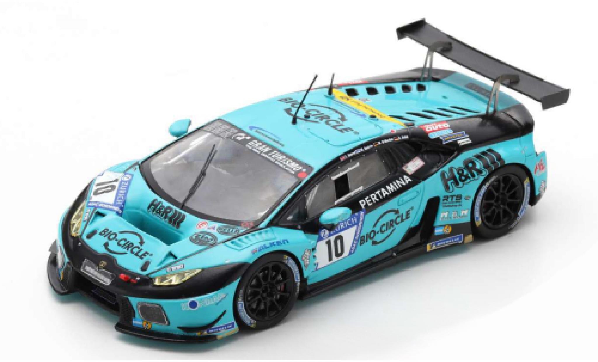 Lamborghini Huracan 1/43 Spark GT3 Evo No.10 Konrad Motorsport 24h N&uuml;rburgring 2018 M.Di Martino/C.Br&uuml;ck/M.Henkola/F.Konrad modelauto
