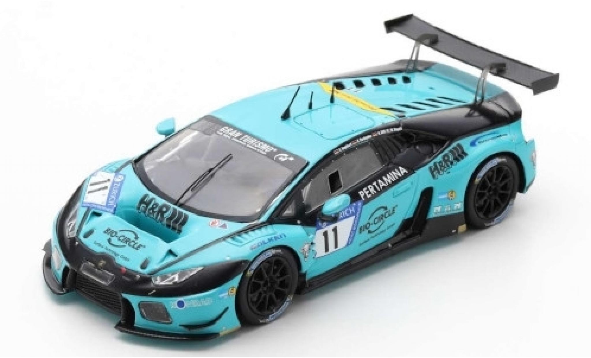 Lamborghini Huracan 1/43 Spark GT3 No.11 Konrad Motorsport H&R 24h N&uuml;rburgring 2017 M.Mapelli/H.Still/C.Engelhart/D.Farnbacher modelauto