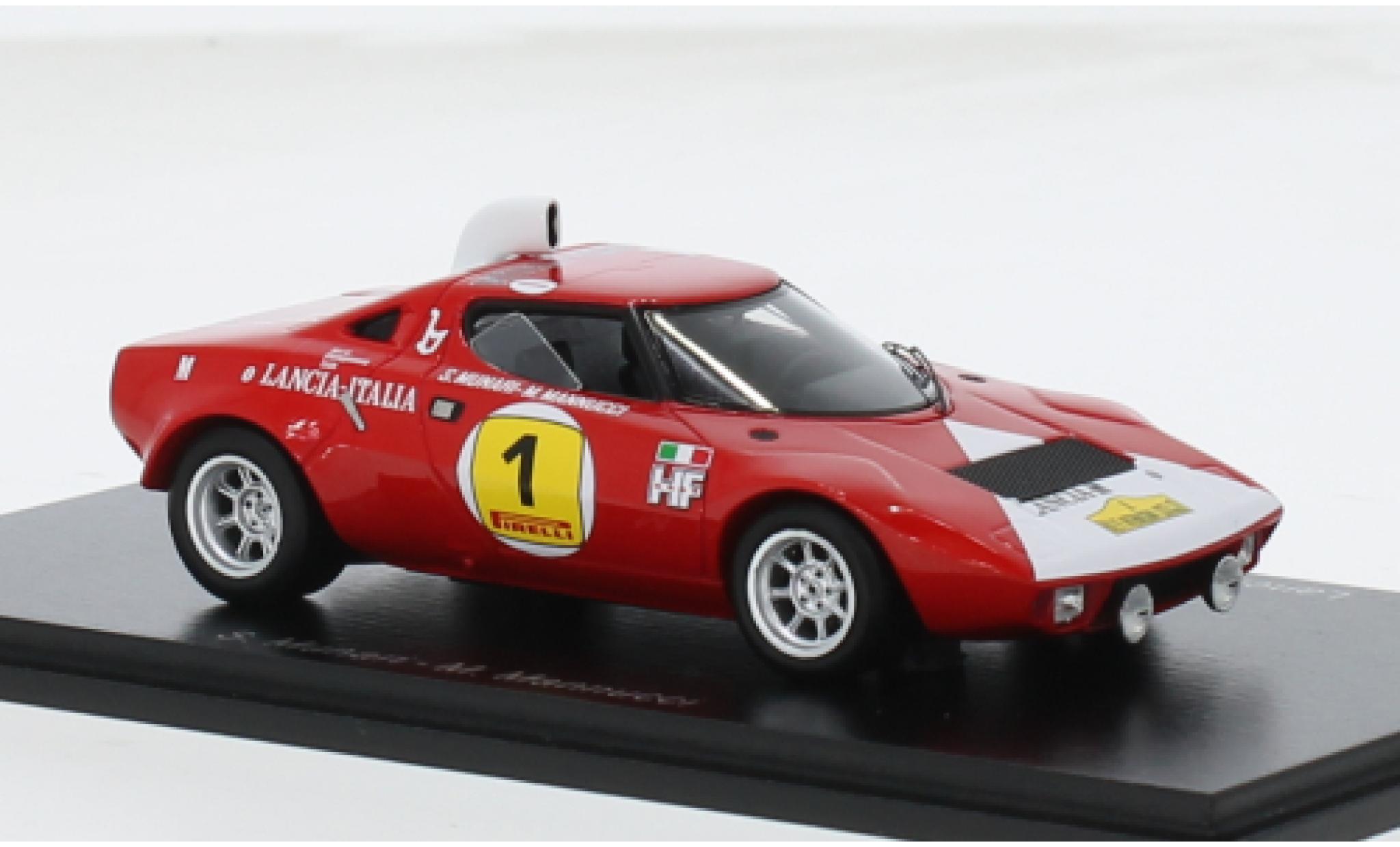 Lancia Stratos 1/43 Spark HF No.1 Rally Costa del Sol 1972 1:43 modelauto
