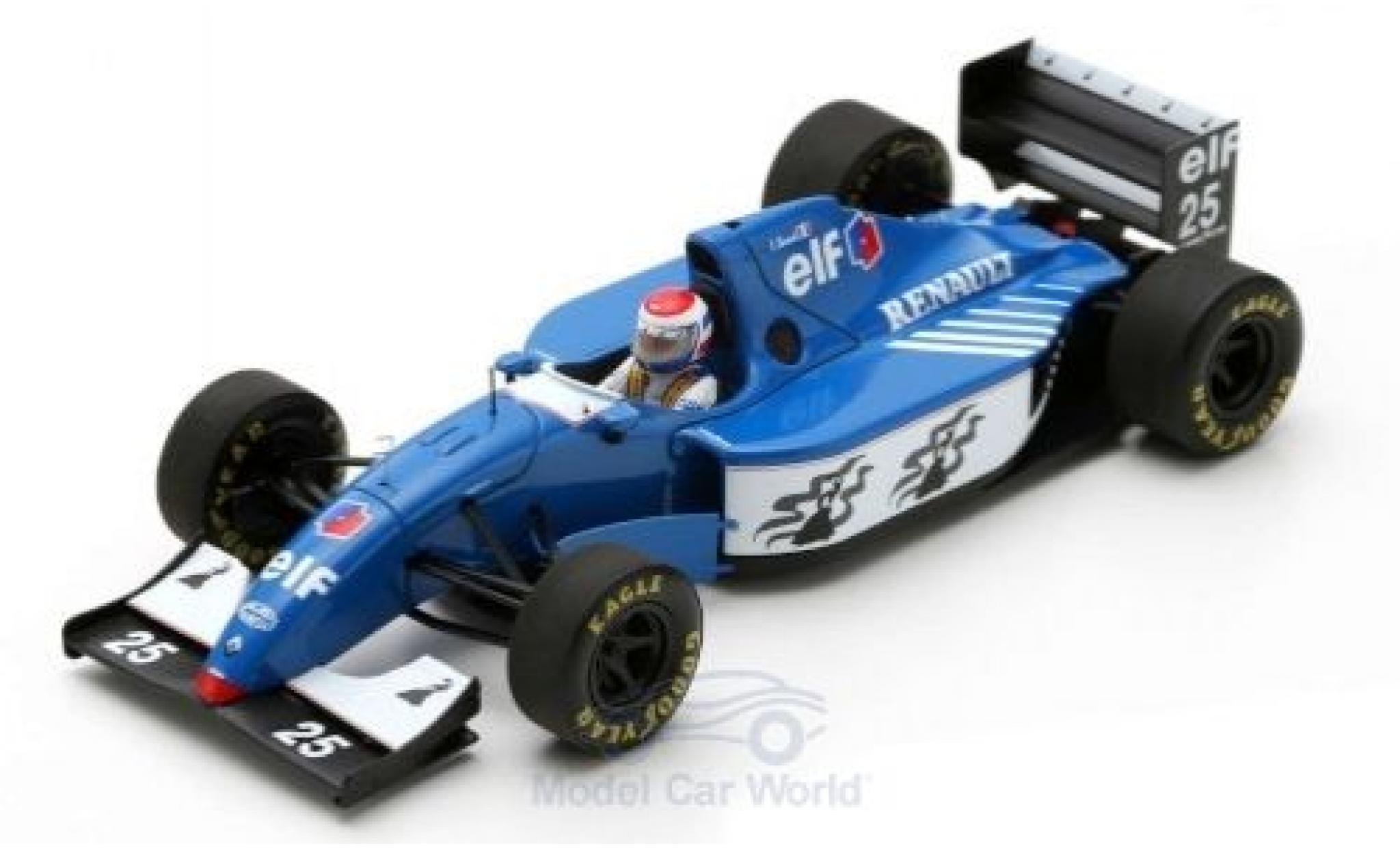 Ligier JS3 1/43 Spark 9B No.25 Formel 1 GP Deutschland 1994 E.Bernard modelauto
