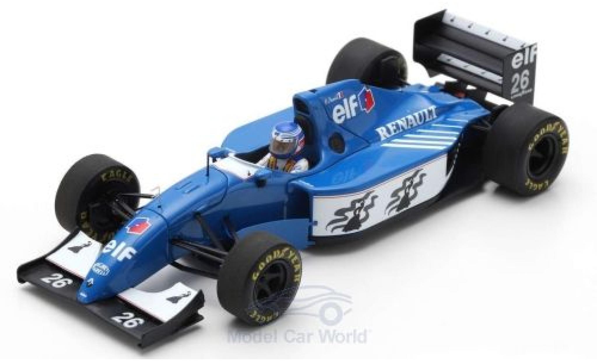 Ligier JS3 1/43 Spark 9B No.26 Formel 1 GP Deutschland 1994 O.Panis modelauto