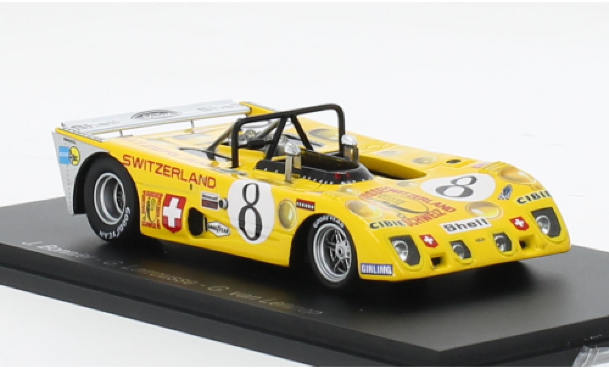 Lola T280 1/43 Spark RHD No.8 24h Le Mans 1972 1:43 modelauto