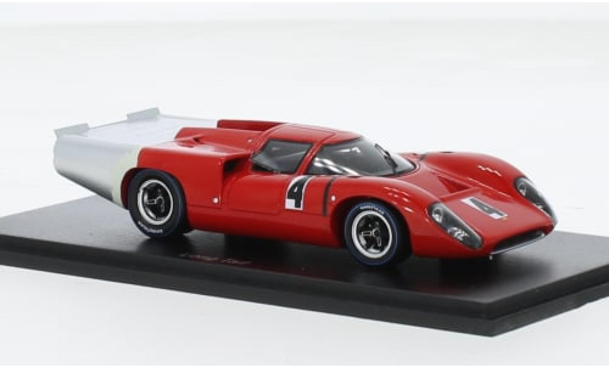 Lola T70 1/43 Spark Mk3B Long Tail RHD No.4 Test Le Mans 1969 1:43 modelauto