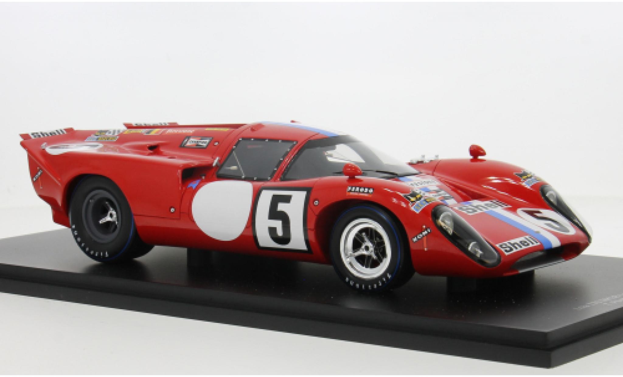 Lola T70 1/18 Spark Mk3B RHD No.5 24h Le Mans 1971 1:18 modelauto