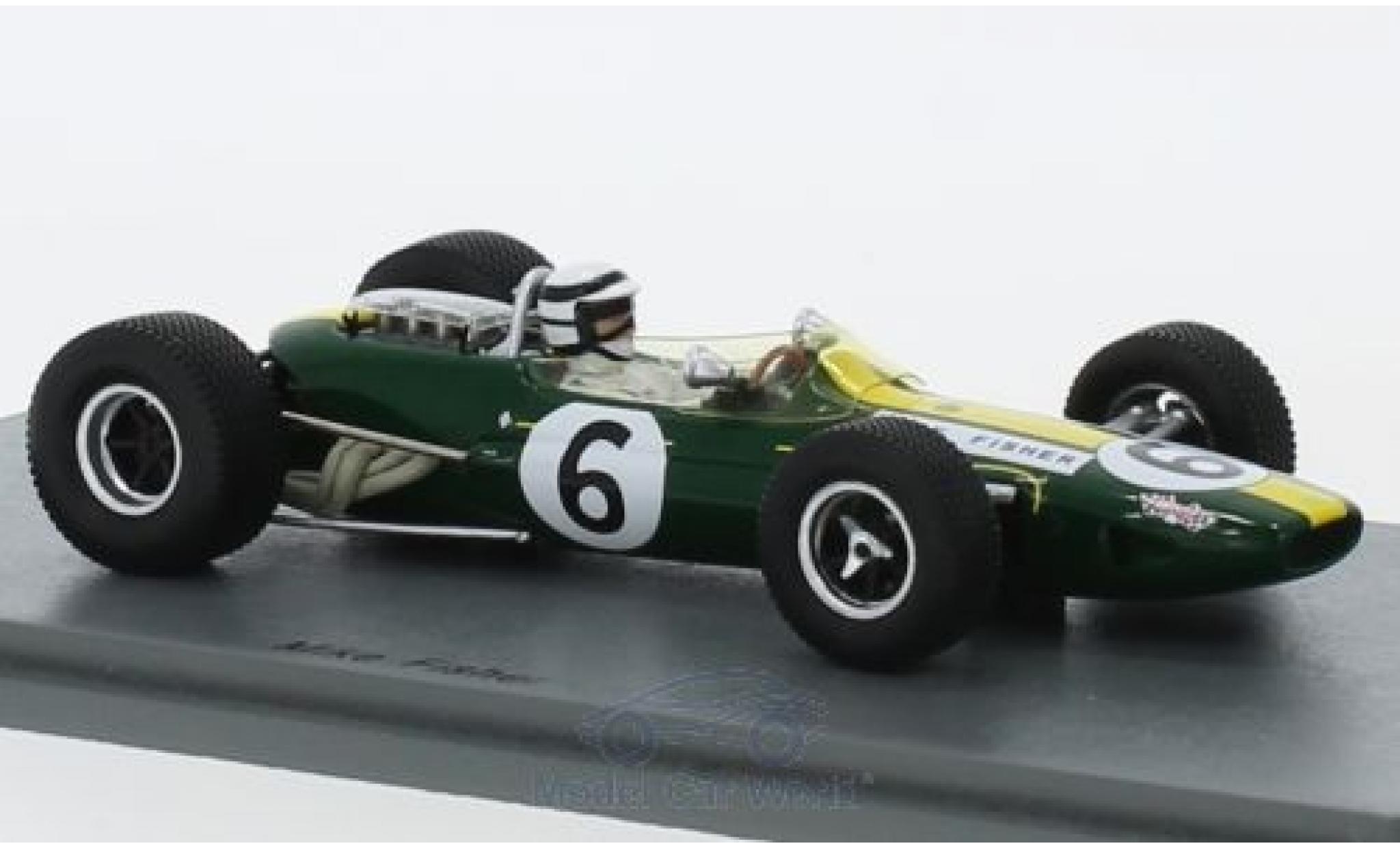 Lotus 33 1/43 Spark No.6 Formel 1 GP Kanada 1967 M.Fisher modelauto