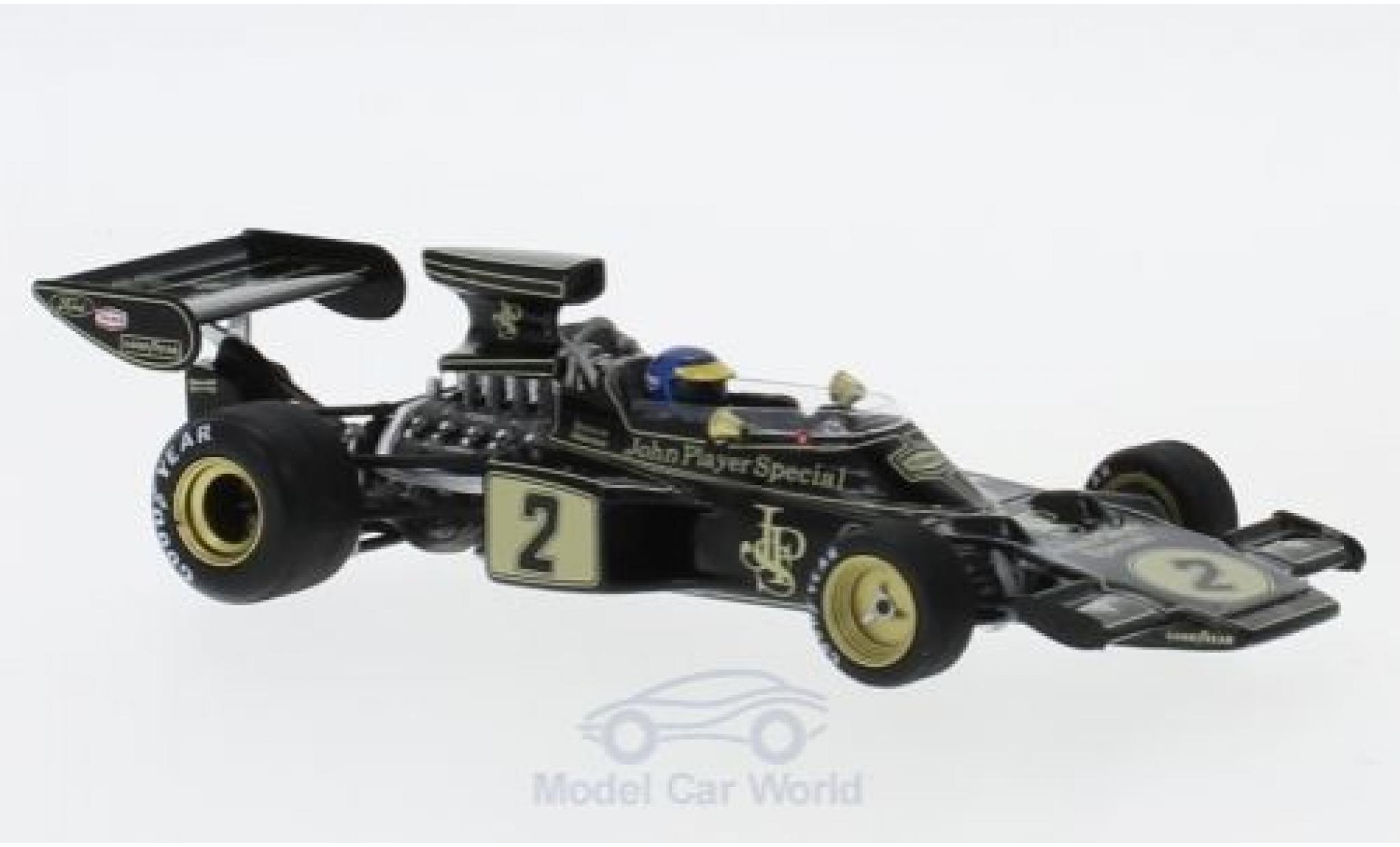 Lotus 72 1/43 Spark E No.2 John Player Special Formel 1 GP Frankreich 1973 R.Peterson modelauto