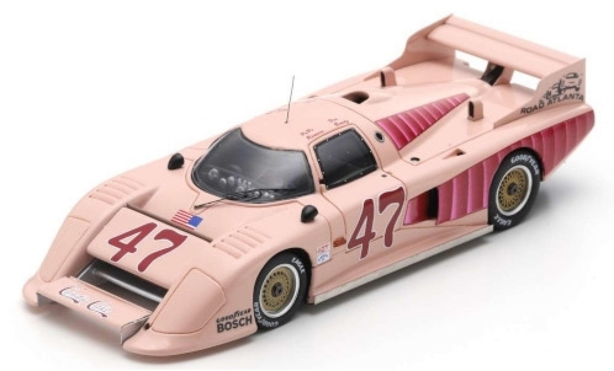 March 83 1/43 Spark G RHD No.47 Candy Cake Road Atlanta 19 P.Romero/D.Bundy modelauto