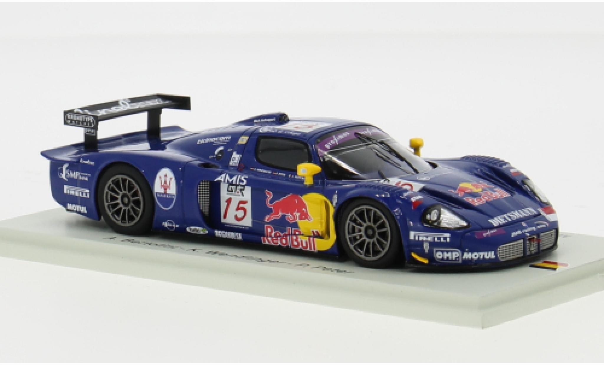 Maserati MC12 1/43 Spark GT1 No.15 JMB Racing 24h Spa 2005 1:43 modelauto