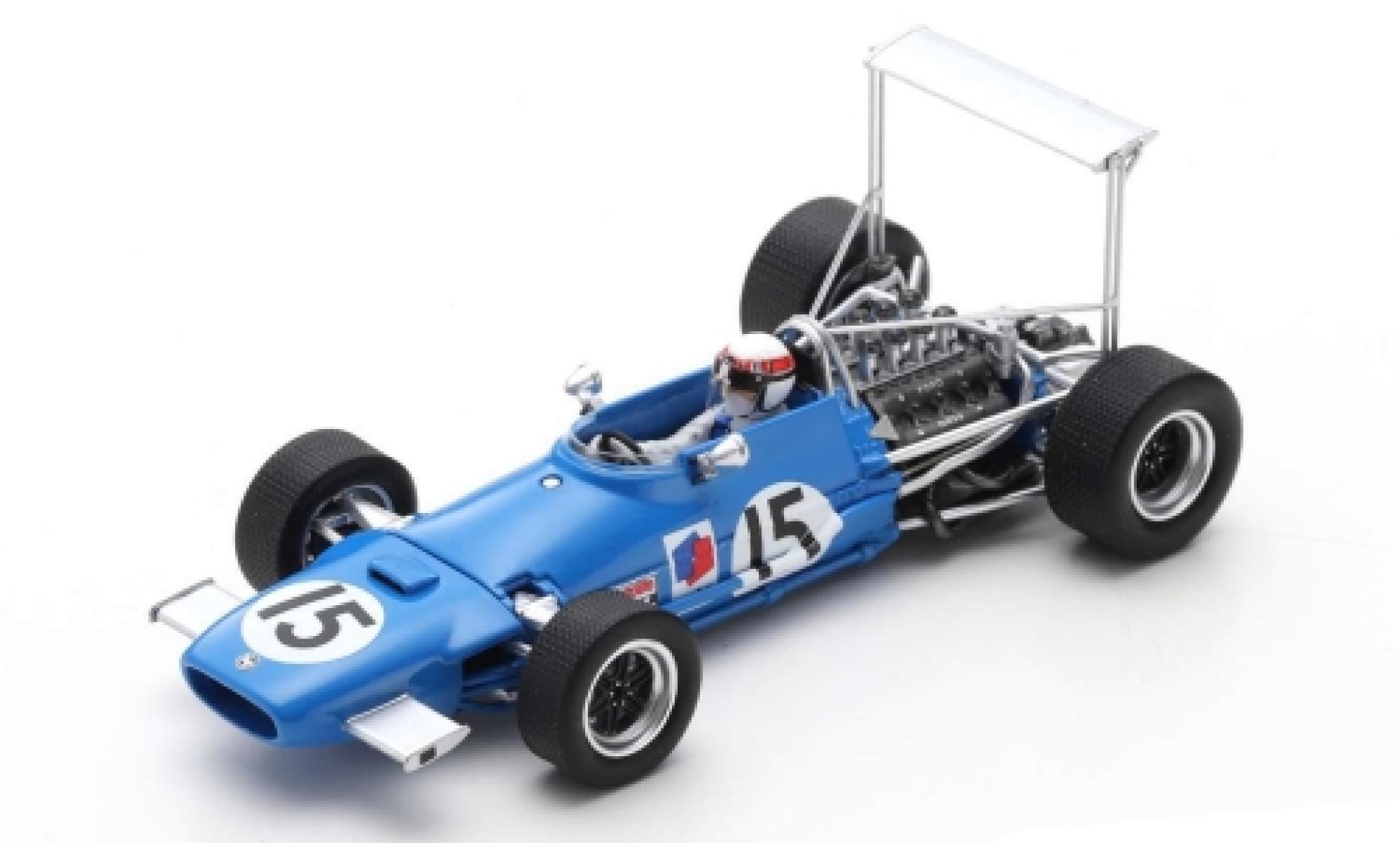 Matra MS1 1/43 Spark 0 No.15 Formel 1 GP USA 1968 J.Stewart modelauto
