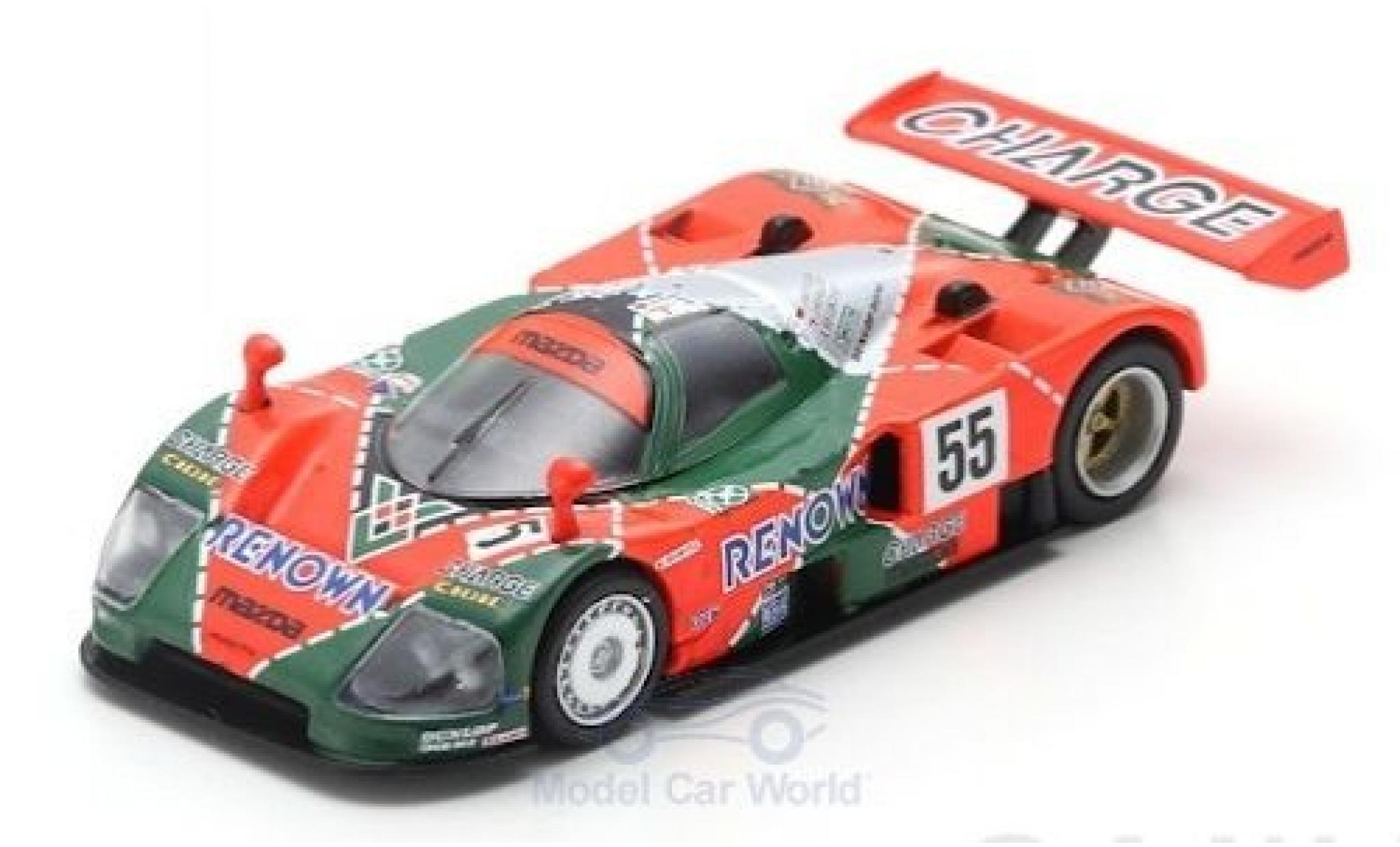 Mazda 787B 1/64 Spark No.55 Renown 24h Le Mans 1991 V.Weidler/J.Herbert/B.Gachot modelauto