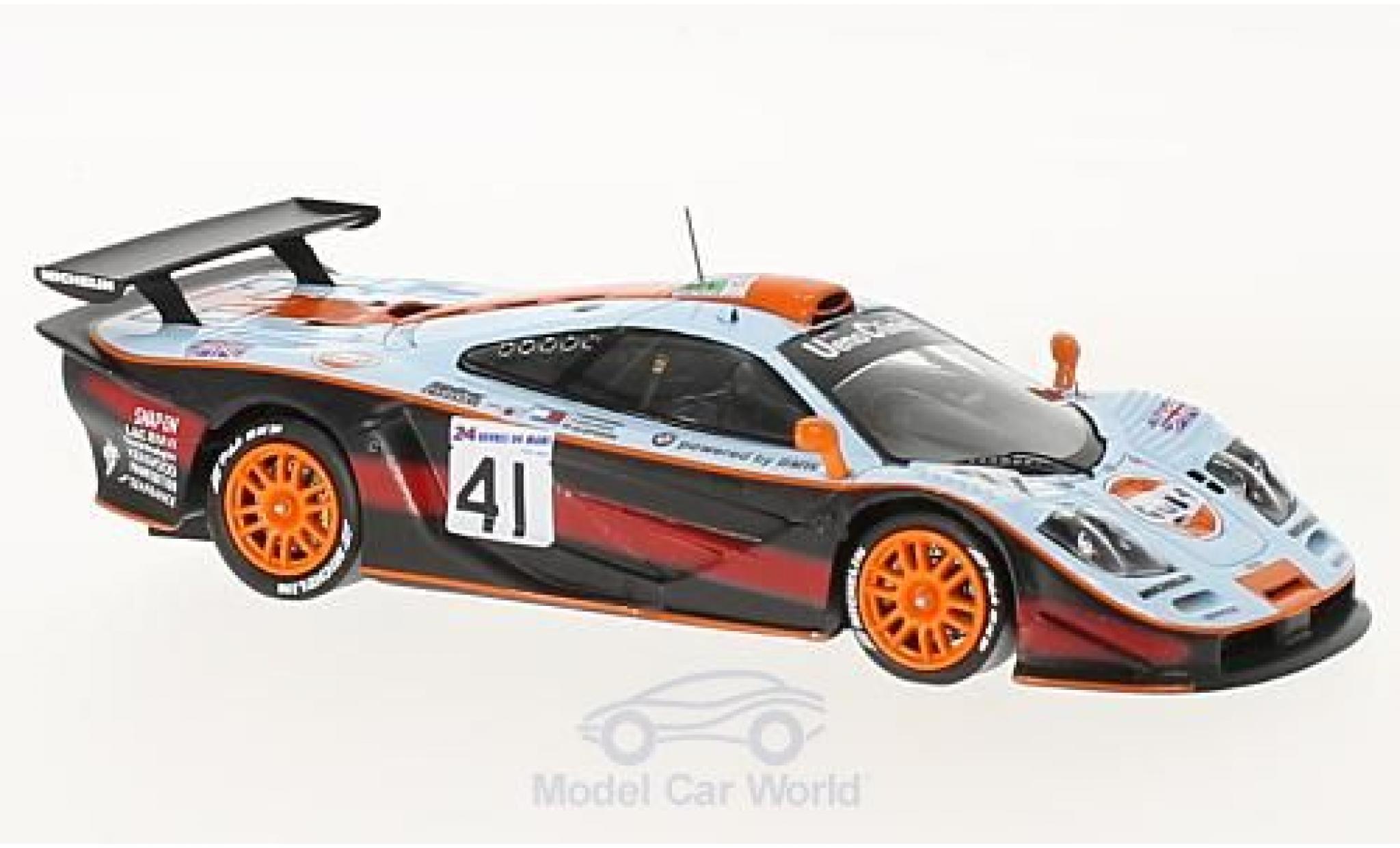 McLaren F1 1/43 Spark GTR No.41 Gulf 24h Le Mans 1997 A.Olofsson/P-H.Raphanel/J.M.Gounon modelauto