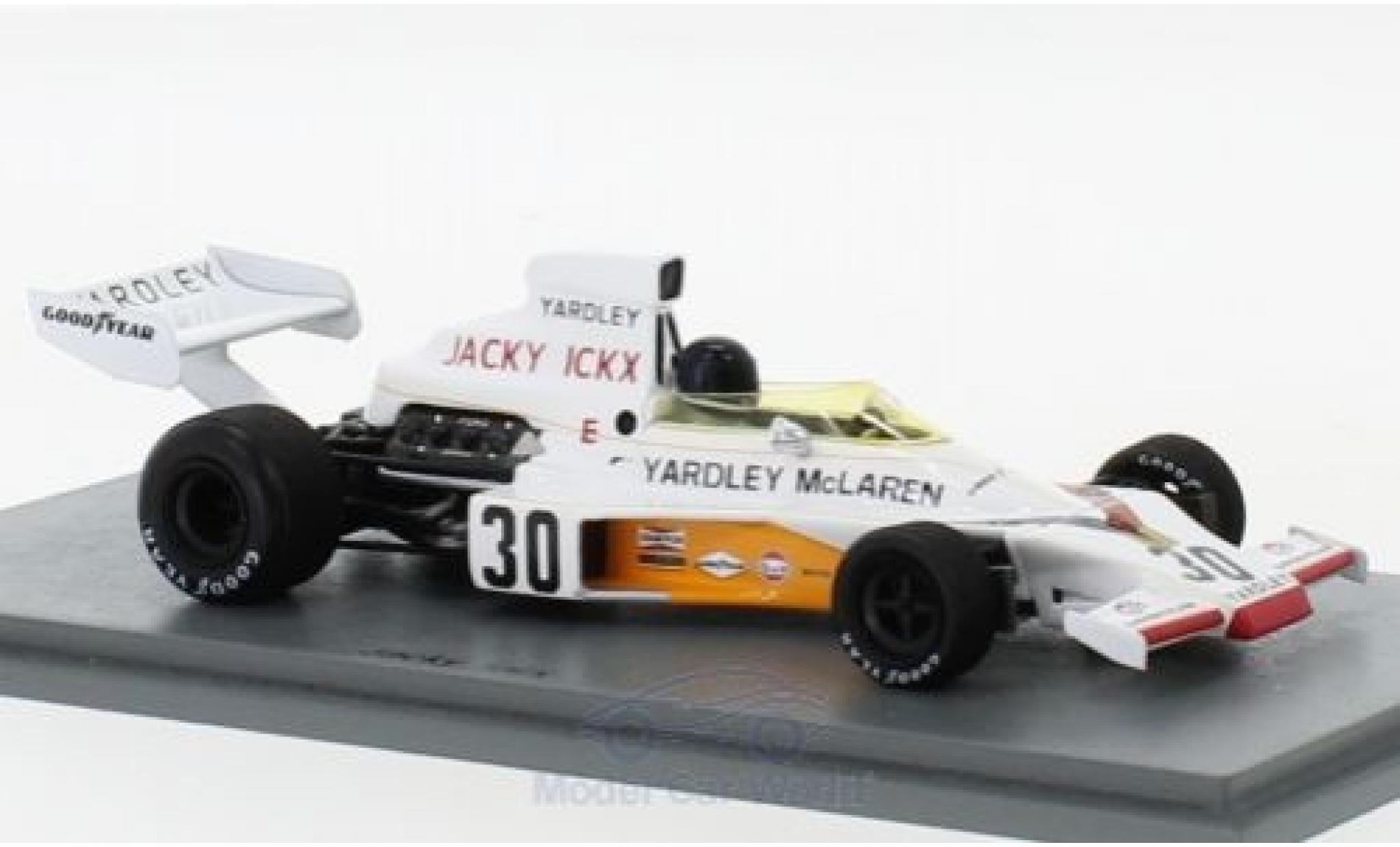 McLaren M23 1/43 Spark No.30 GP Deutschland 1973 J.Ickx modelauto