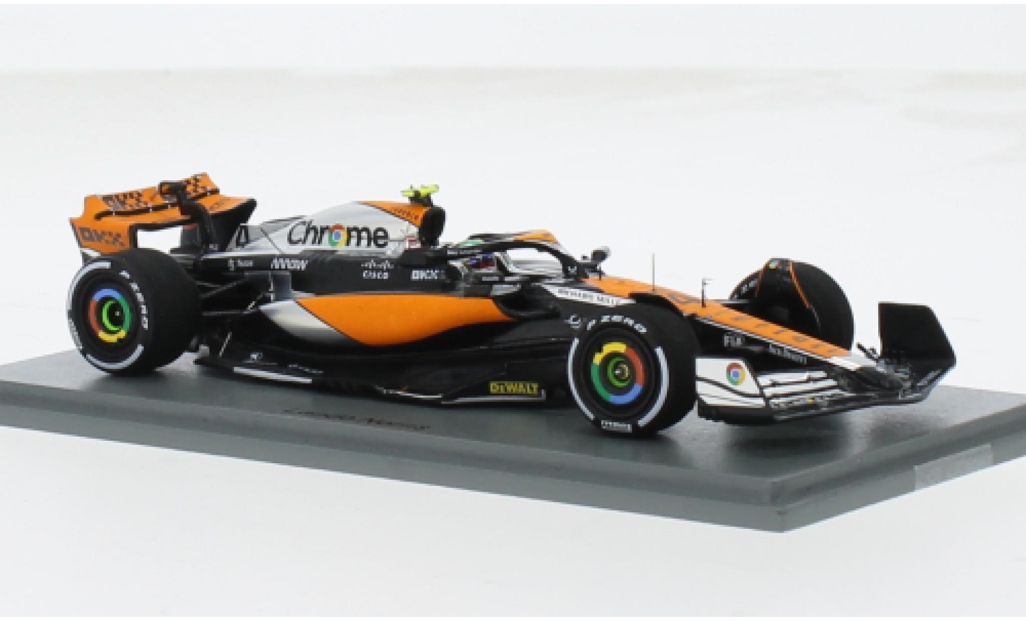 McLaren F1 1/43 Spark MCL60 No.4 Team Formel 1 GP Gro&szlig;britannien 2023 1:43 modelauto