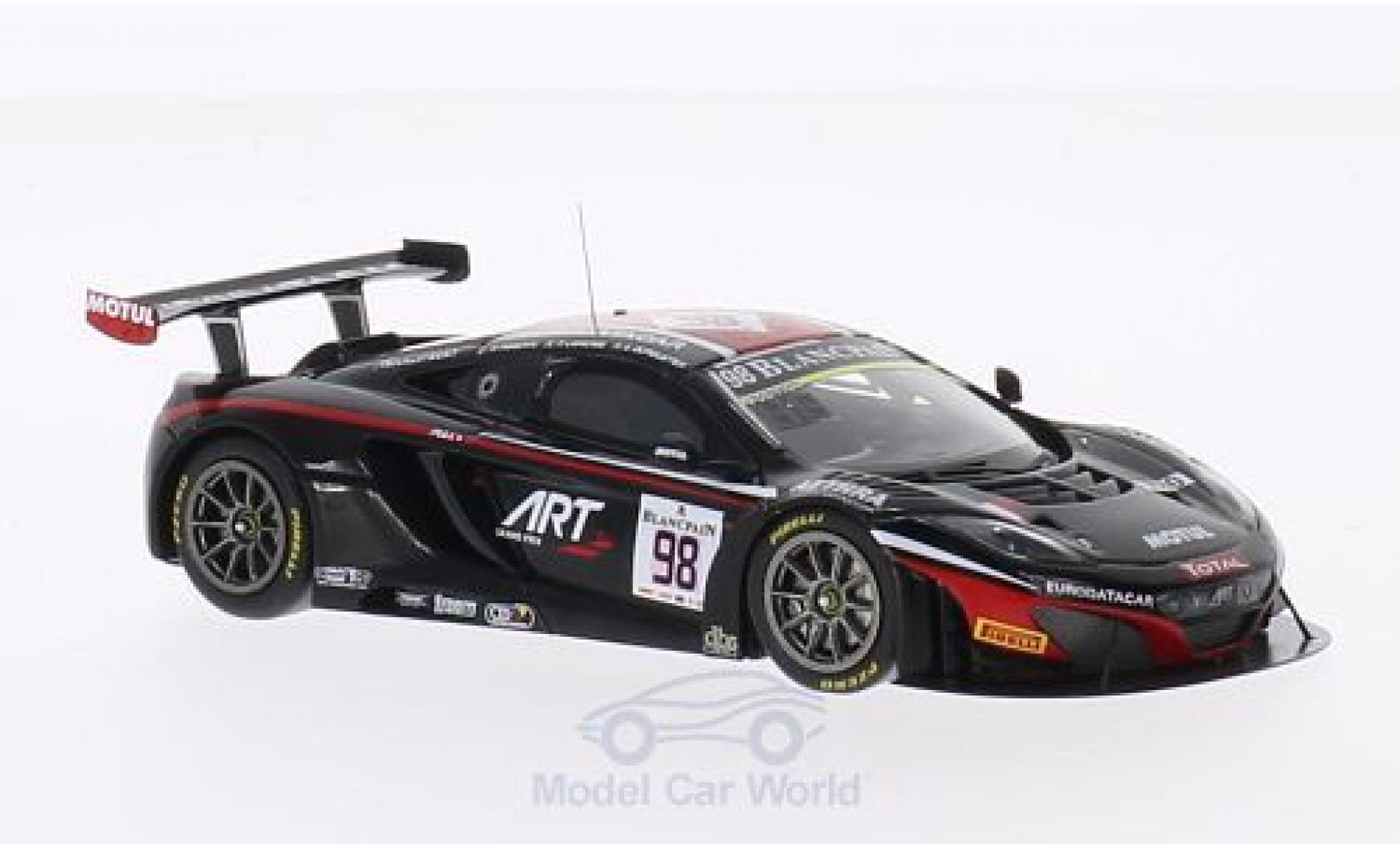 McLaren MP4-12C 1/43 Spark No.98 ART Grand Prix 24h Spa 2014 G.Demoustier/C.Lapierre/A.Parente modelauto