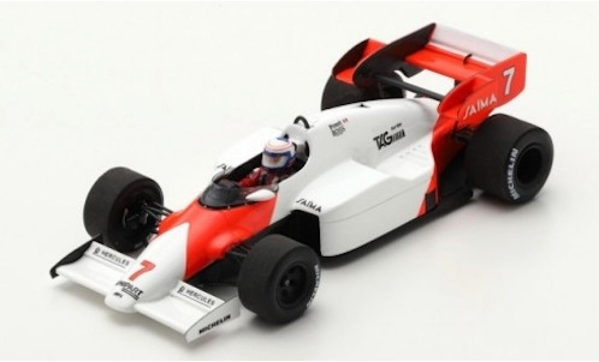 McLaren MP4-12C 1/43 Spark MP4-2 No.7 Formel 1 GP Deutschland 1984 A.Prost modelauto