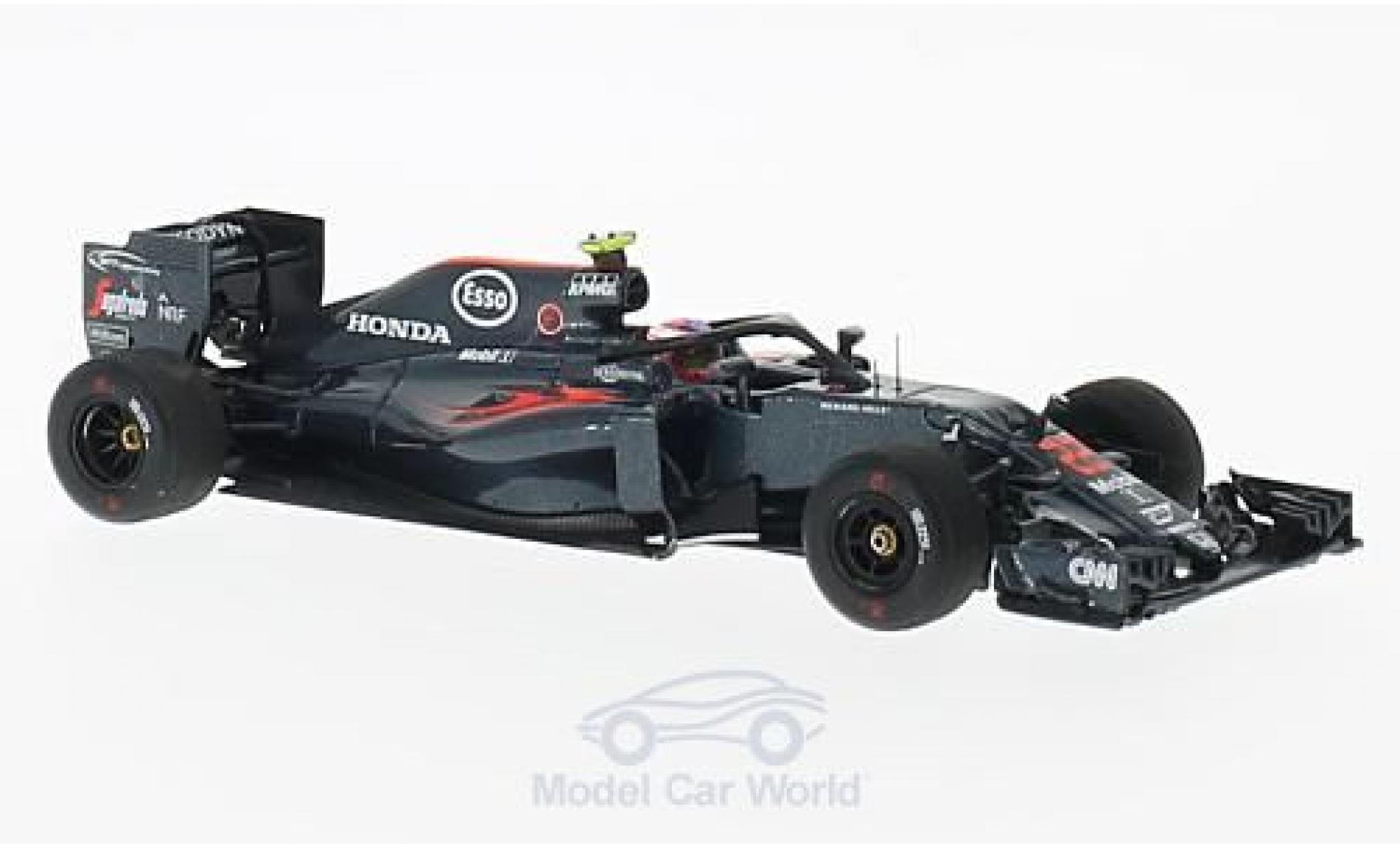 McLaren MP4-12C 1/43 Spark MP4-31 No.22 Halo Test GP Italien 2016 J.Button modelauto