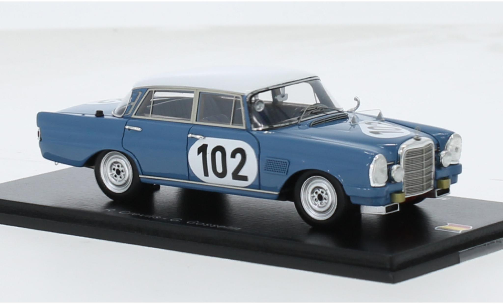Mercedes 300 1/43 Spark SE No.102 24h Spa 1964 1:43 modelauto