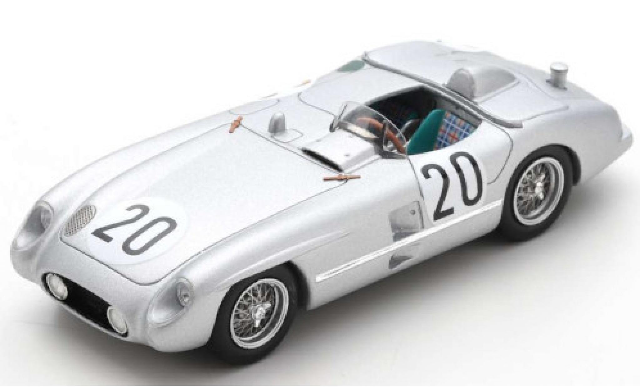 Mercedes 300 1/43 Spark SLR (W196) No.20 Daimler-Benz A.G. 24h Le Mans 1955 P.Levegh/J.Fitch modelauto