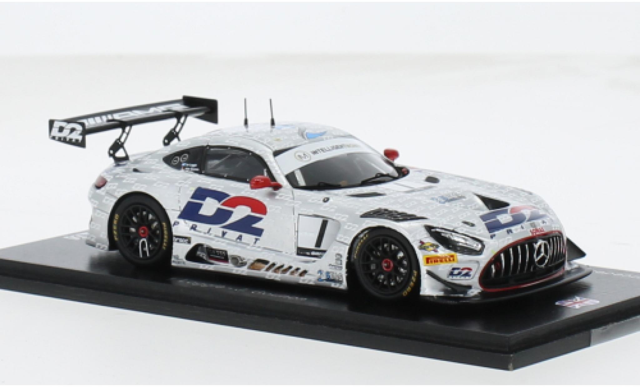 Mercedes AMG GT 1/43 Spark 3 No.1 2 Seas Motorsport British GT Championship 2023 1:43 modelauto