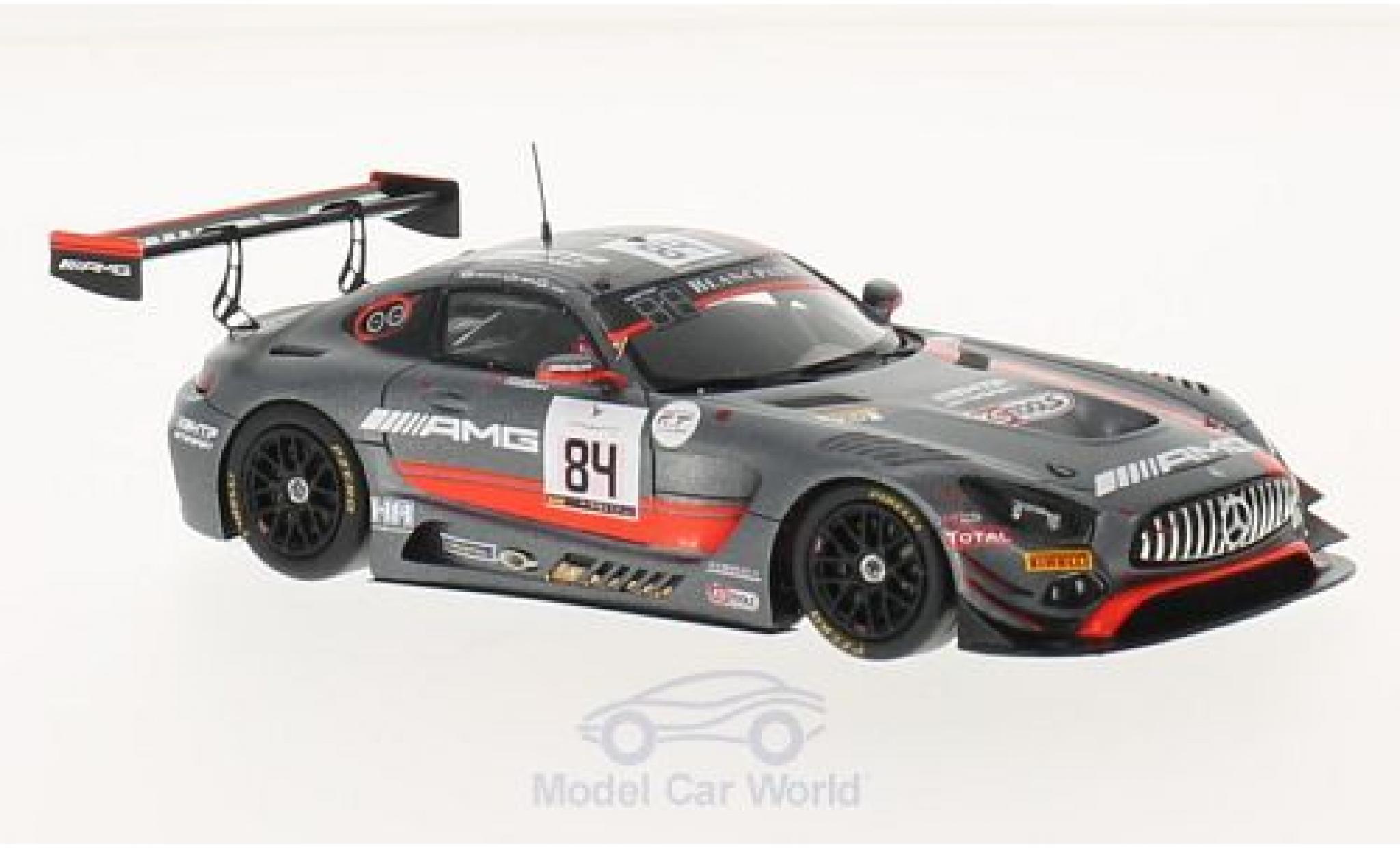 Mercedes AMG GT 1/43 Spark 3 No.84 HTP Motorsport 24h Spa 2016 D.Baumann/J.Jaafer/M.Buhk modelauto