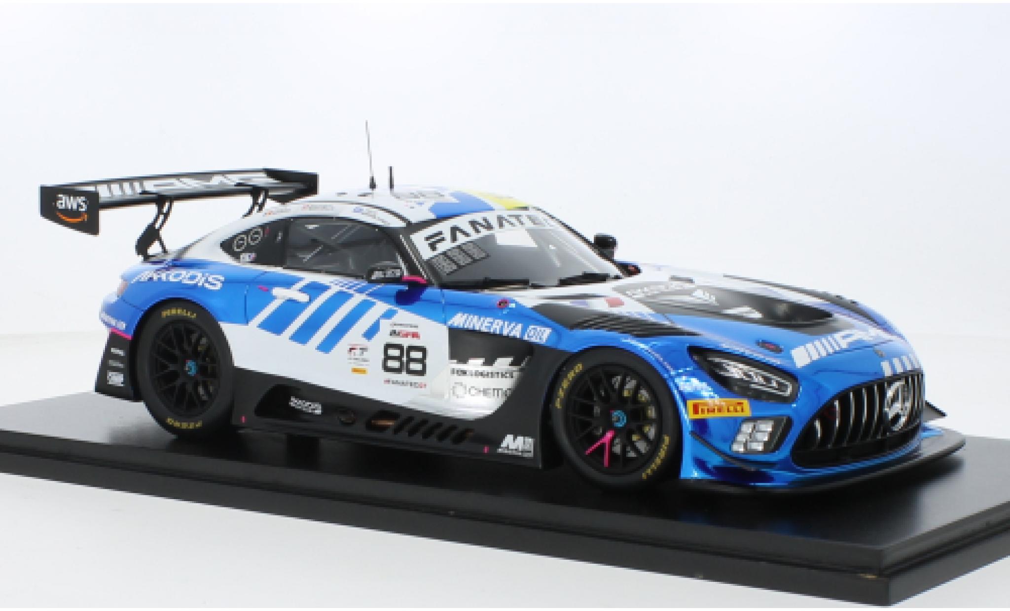 Mercedes AMG GT 1/18 Spark 3 No.88 AKKODIS ASP Team 24h Spa 2023 1:18 modelauto