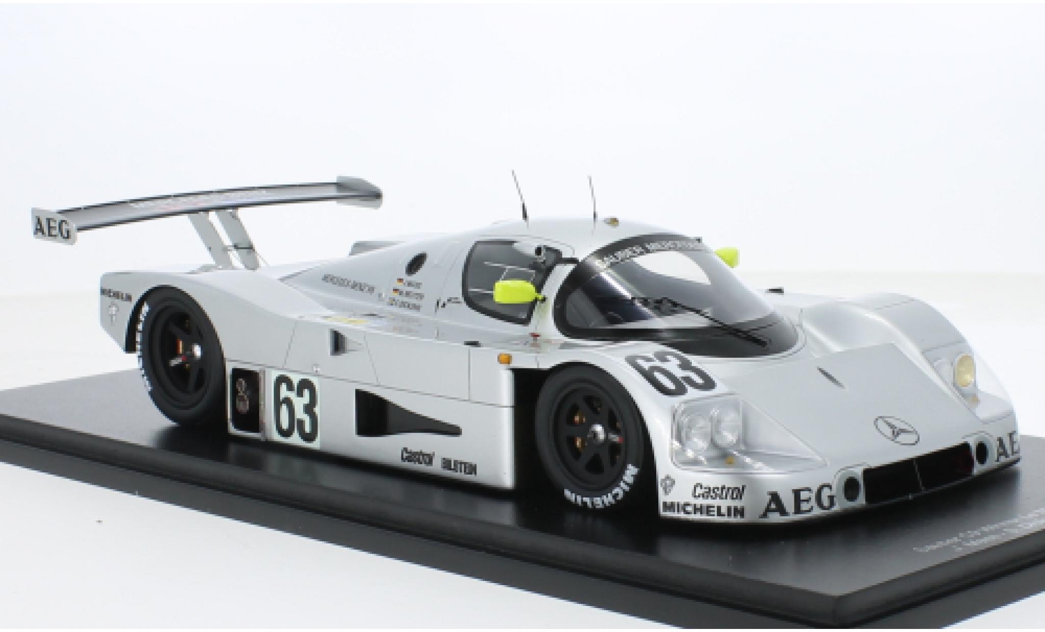Mercedes C9 1/18 Spark No.63 24h Le Mans 1989 1:18 modelauto