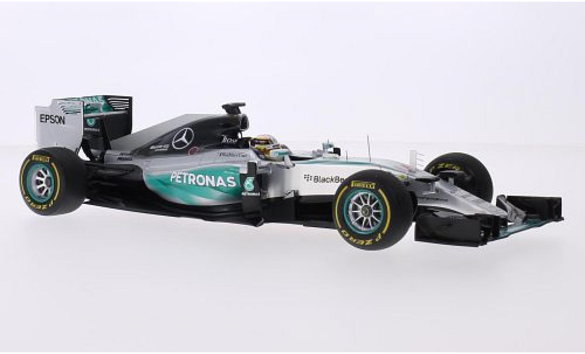 Mercedes F1 1/18 Spark W06 Hybrid No.44 AMG Petronas Formula One Team Petronas Formel 1 GP USA 2015 y compris les Hinwitchild L.Hamilton modelauto