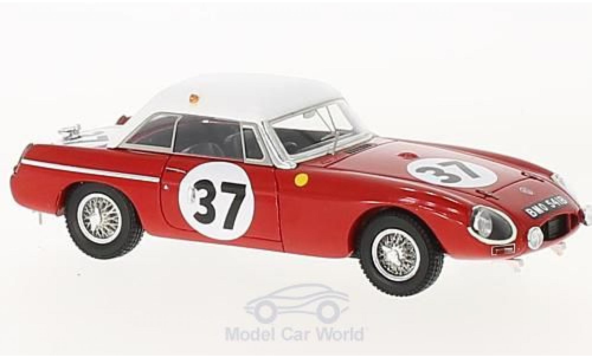 MG B 1/43 Spark RHD No.37 ritish Motor Corporation 24h Le Mans 1964 P.Hopkirk/A.Hedges modelauto