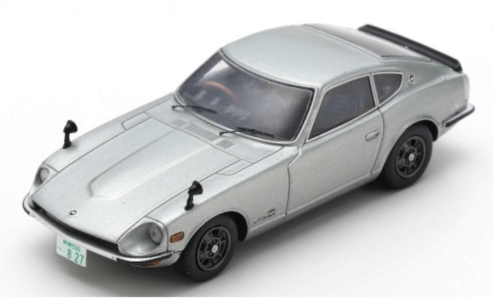 Nissan Fairlady Z 1/43 Spark 432 metallic grijs RHD 1970 modelauto