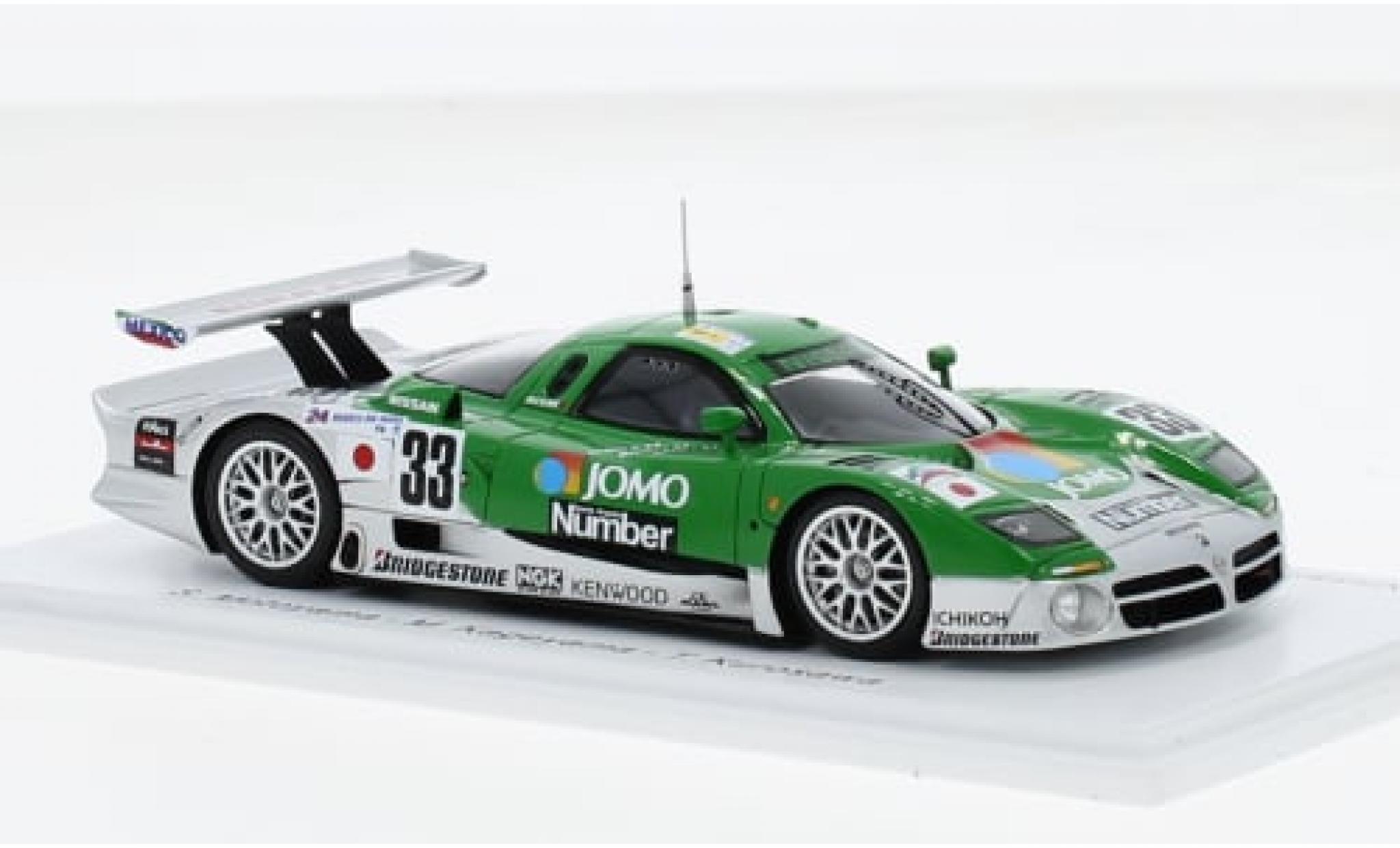 Nissan R390 1/43 Spark GT1 RHD No.33 Motorsport 24h Le Mans 1998 1:43 modelauto
