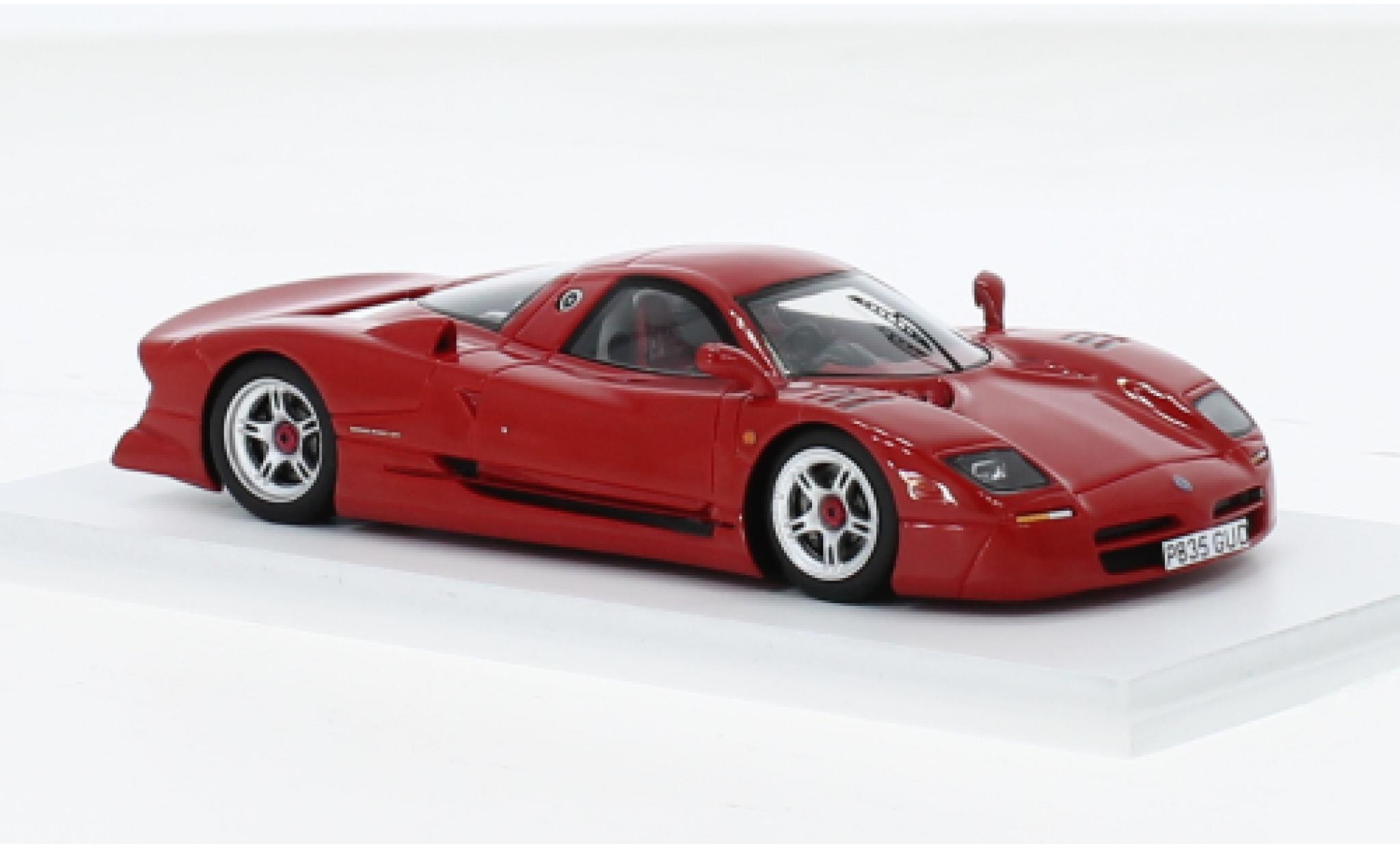 Nissan R390 1/43 Spark GT1 rood RHD 1997 1:43 modelauto