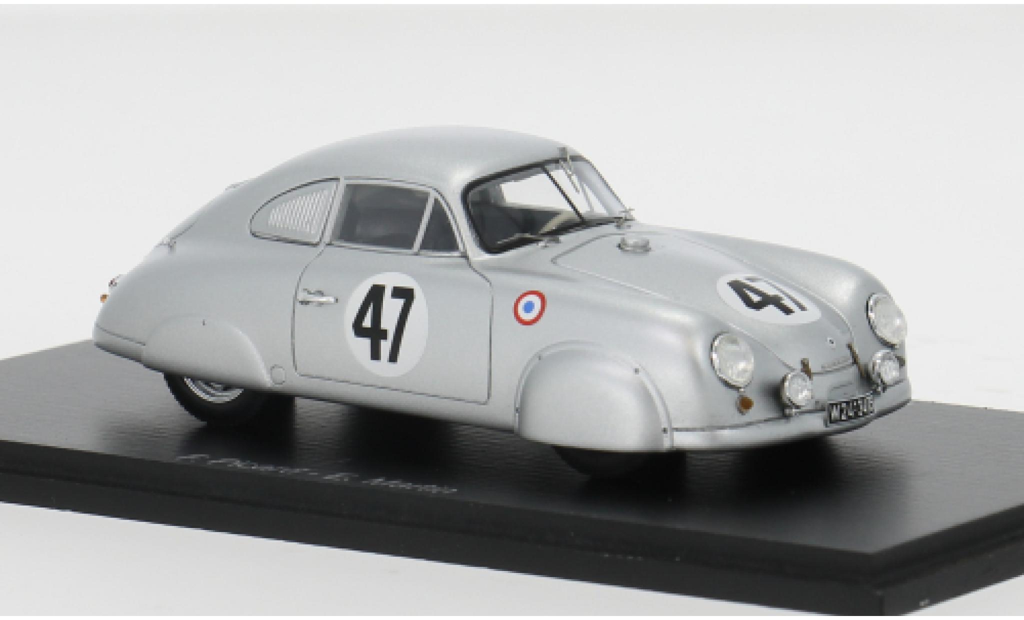 Porsche 356 1/43 Spark 24h Le Mans 1952 #47 1:43 modelauto