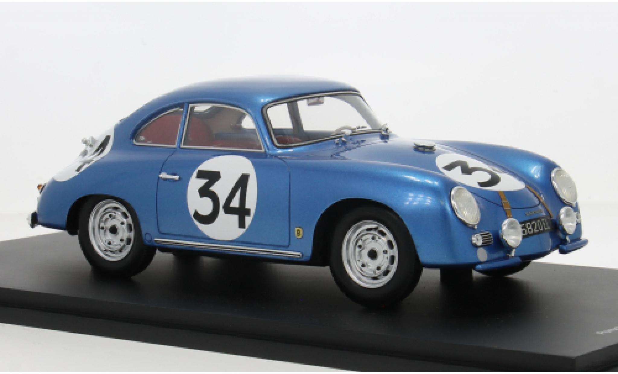 Porsche 356 1/18 Spark 24h Le Mans 1956 #34 1:18 modelauto