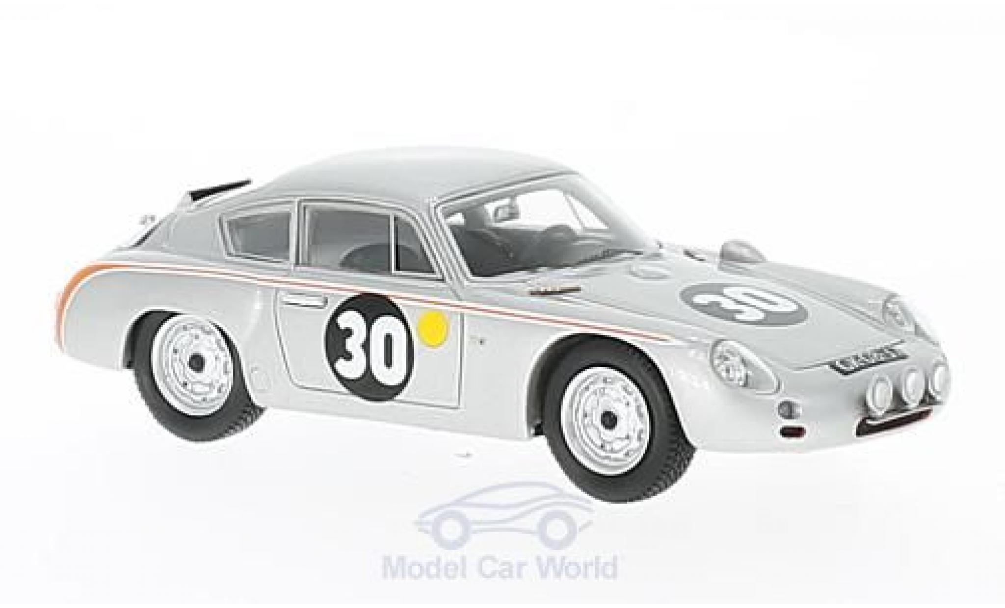 Porsche 356 A 1/43 Spark B Carrera Abarth No.30 System Engineering 24h Le Mans 1962 B.Pon/C.Godin de Beaufort modelauto