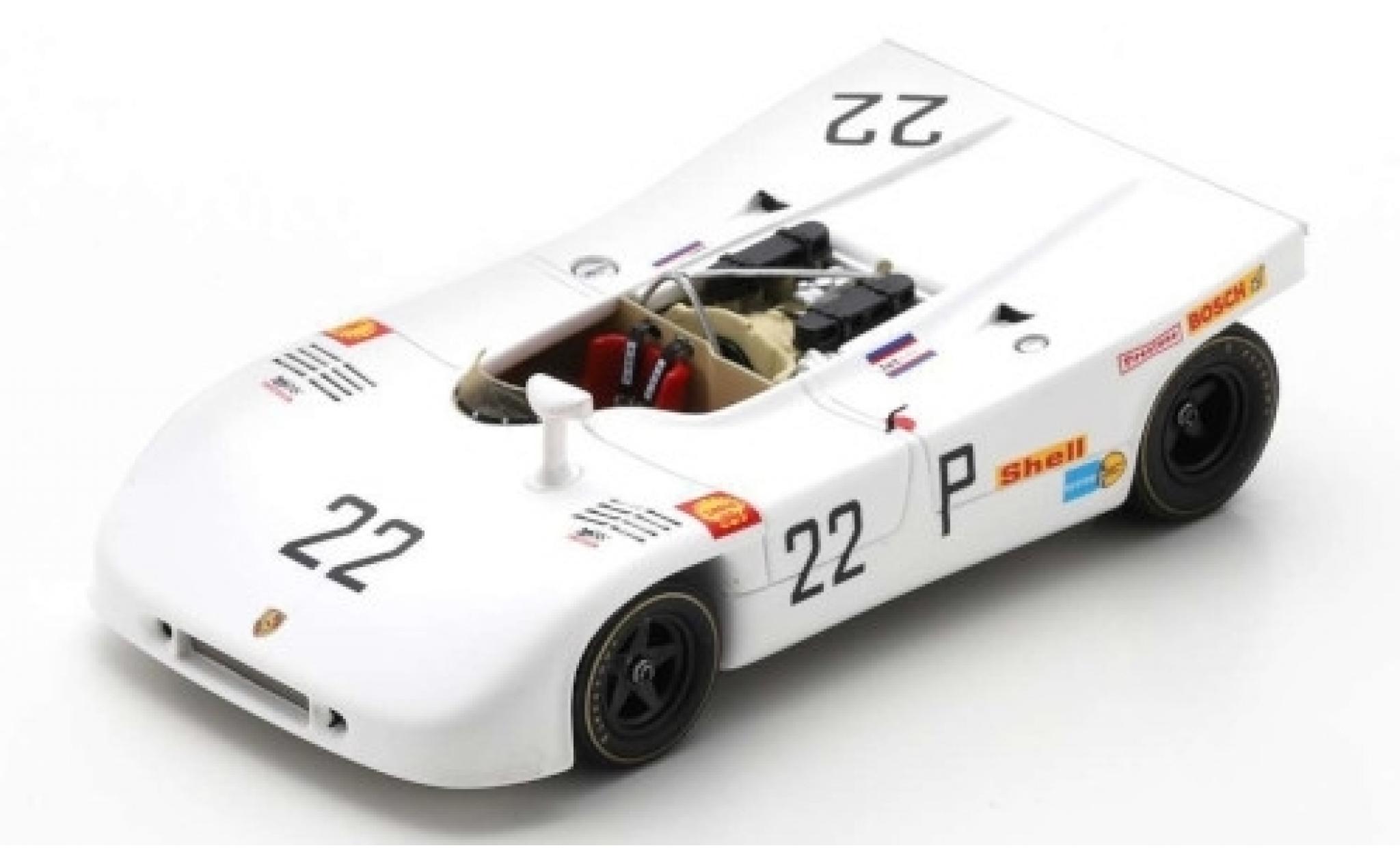 Porsche 908 1970 1/43 Spark /03 RHD No.22 Konstruktionen Salzburg 1000km N&uuml;rburgring 1970 V.Elford/K.Ahrens modelauto