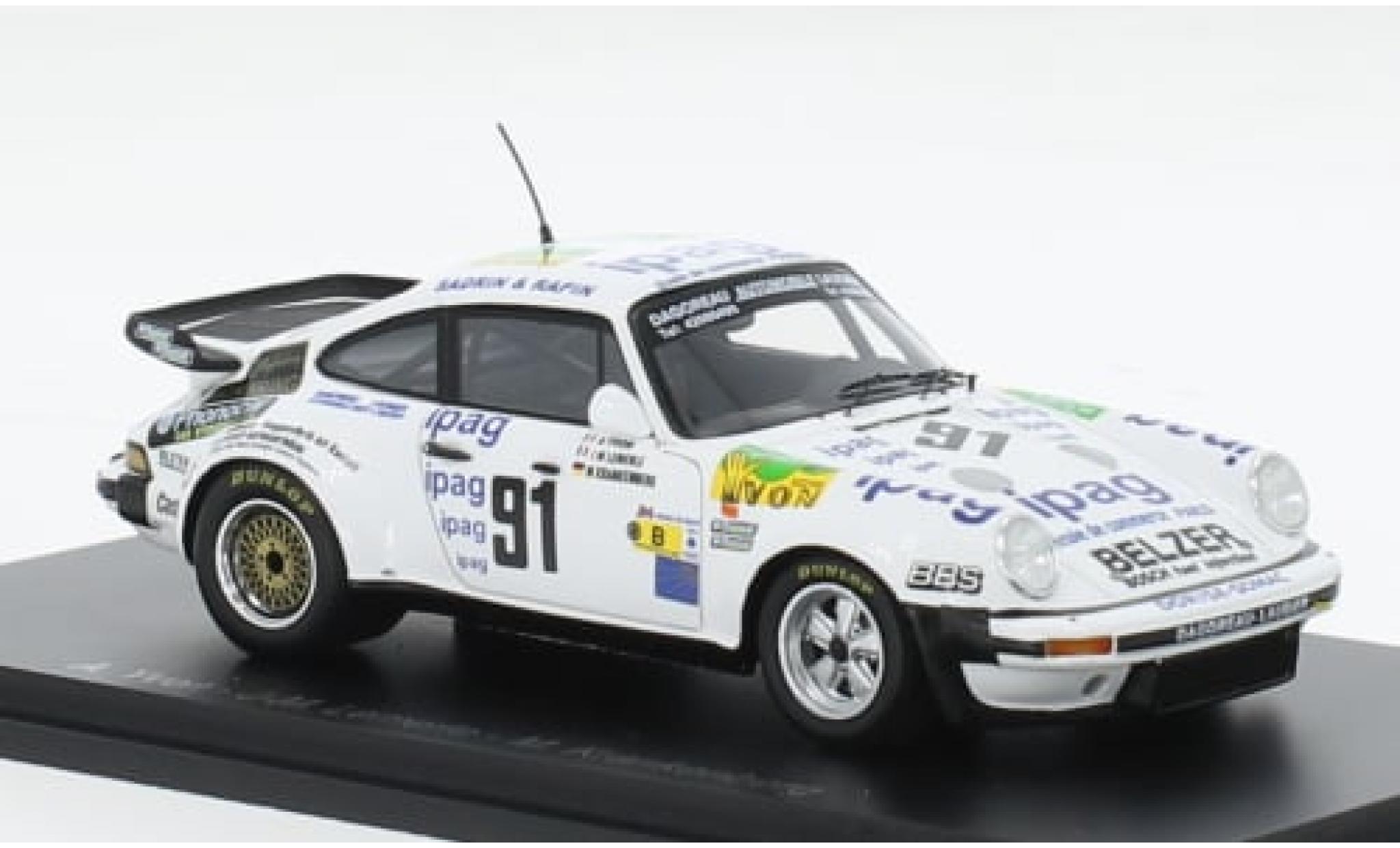 Porsche 930 1/43 Spark 911  No.91 24h Le Mans 1983 1:43 modelauto